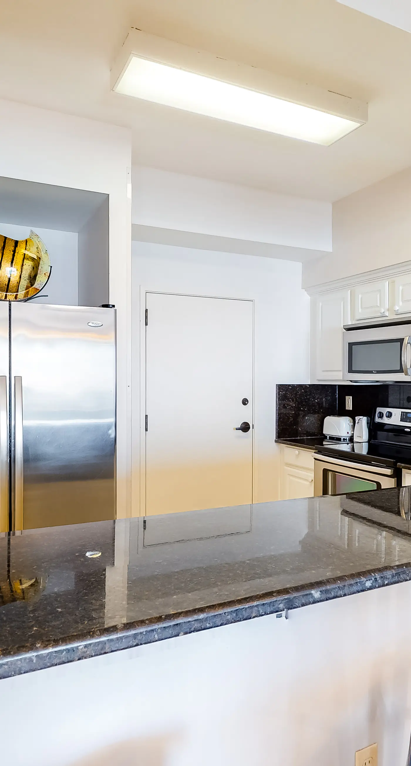 Beachfront condo with Gulf views
