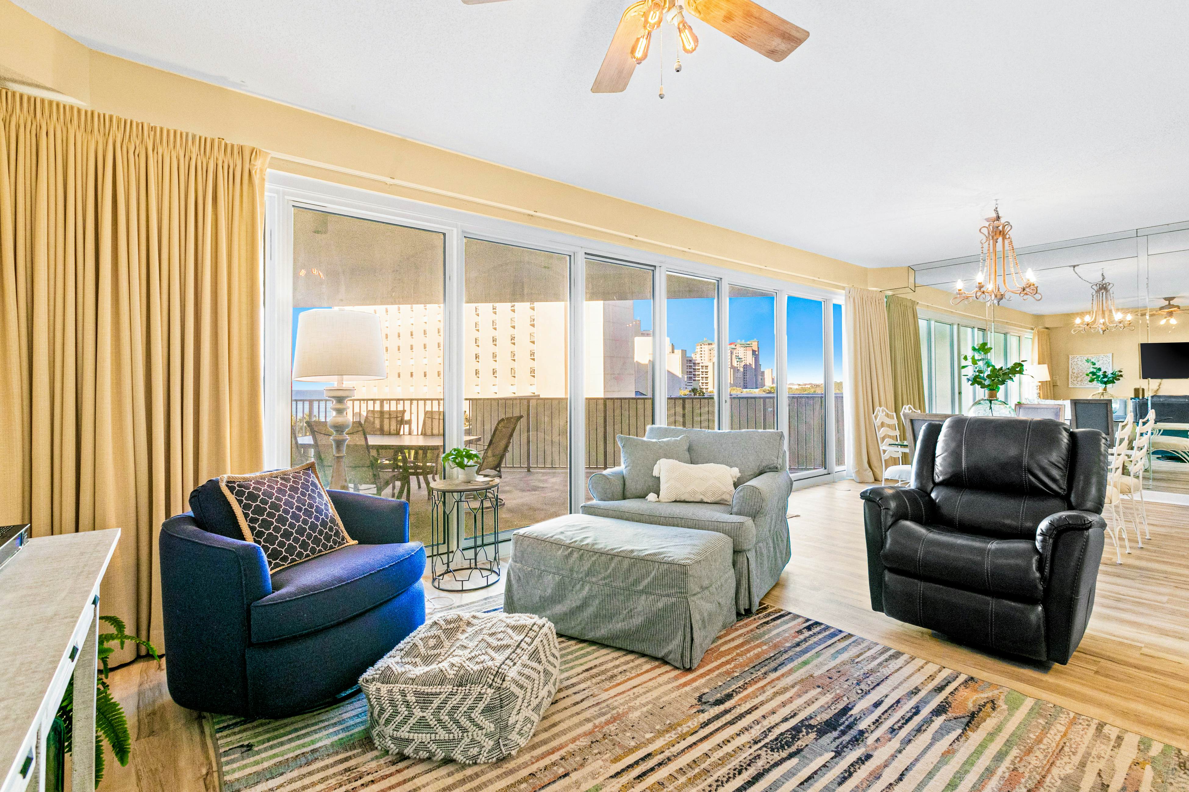 Gulf-Front Condo with Balcony Pools and Tennis