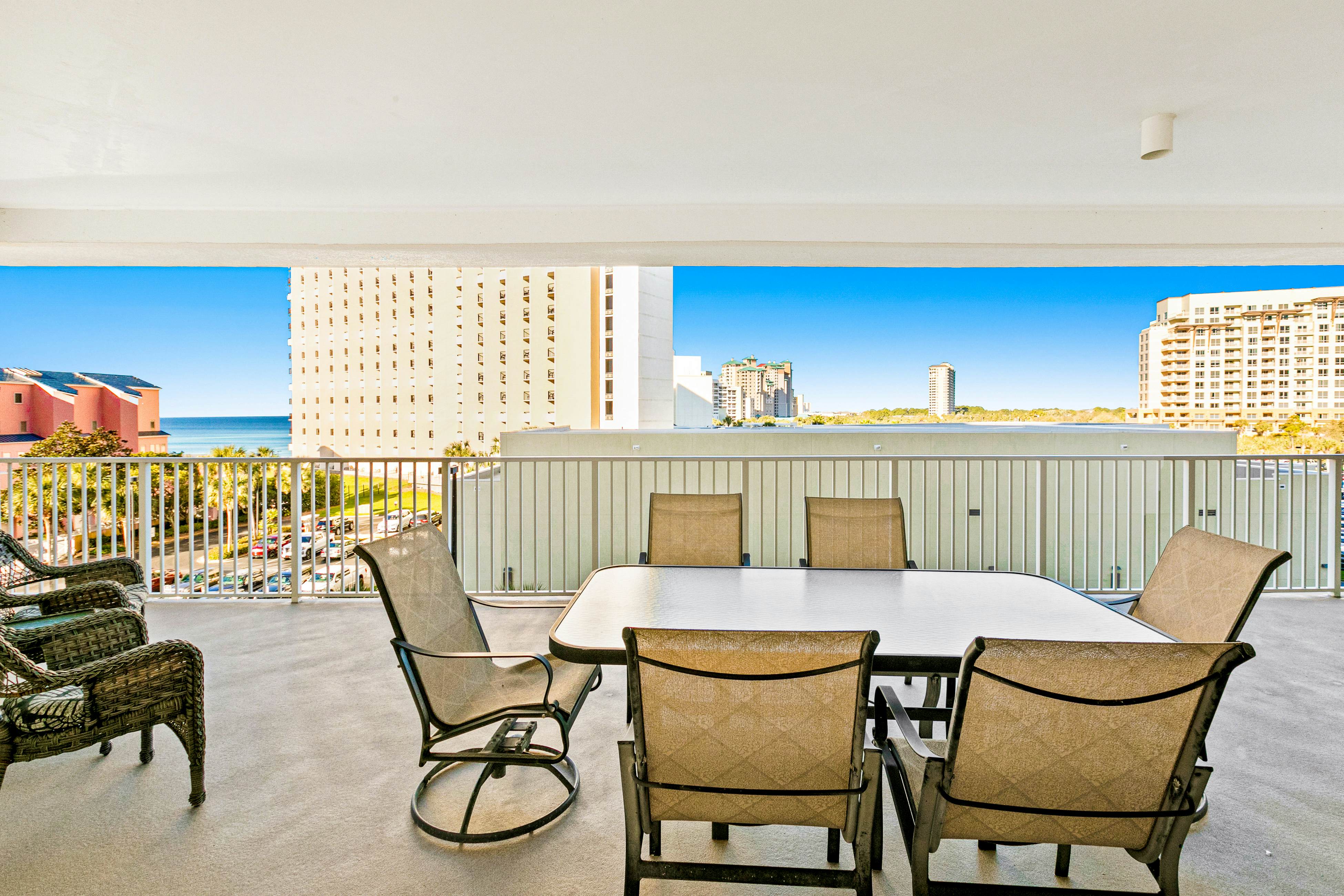 Gulf-Front Condo with Balcony Pools and Tennis