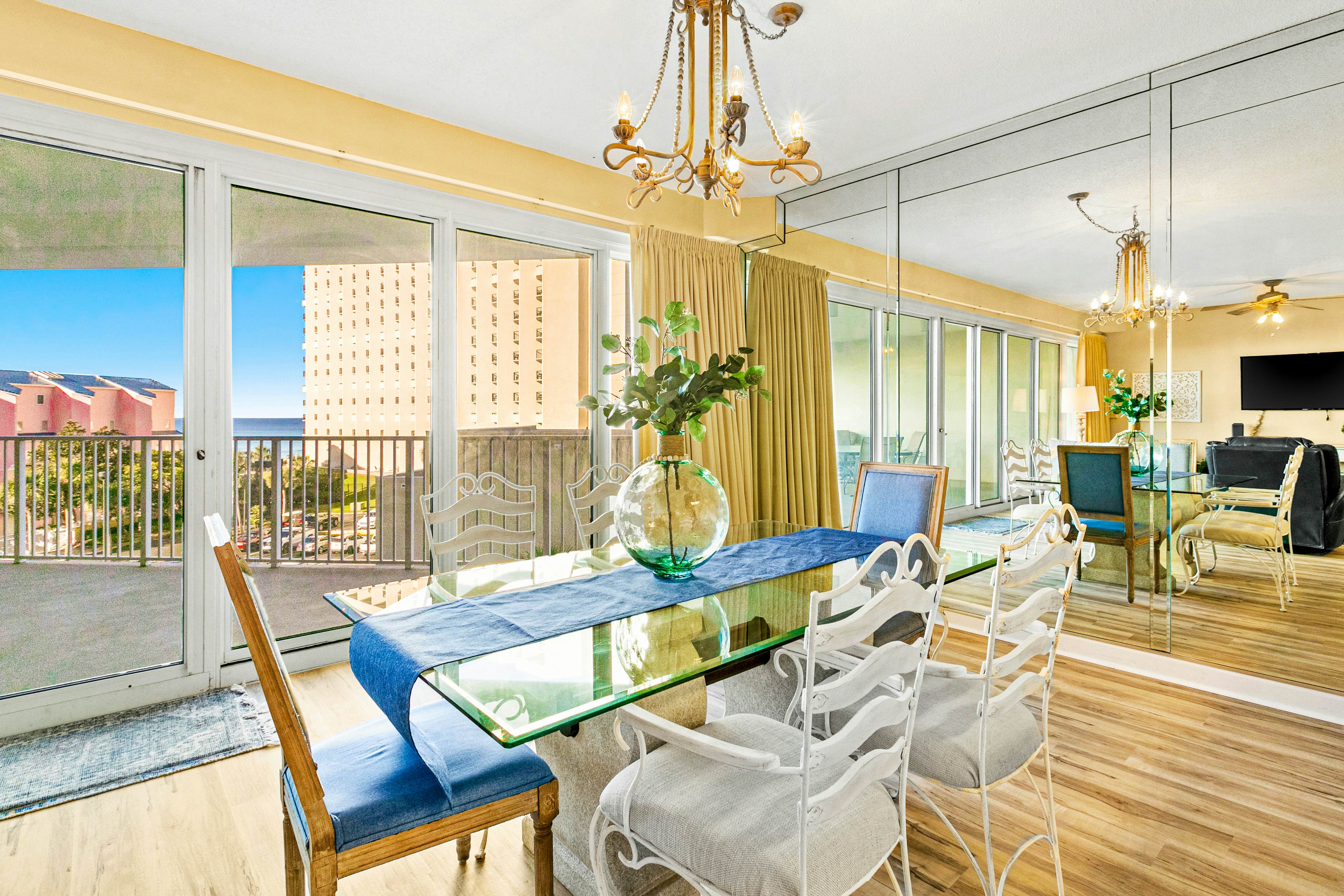 Gulf-Front Condo with Balcony Pools and Tennis