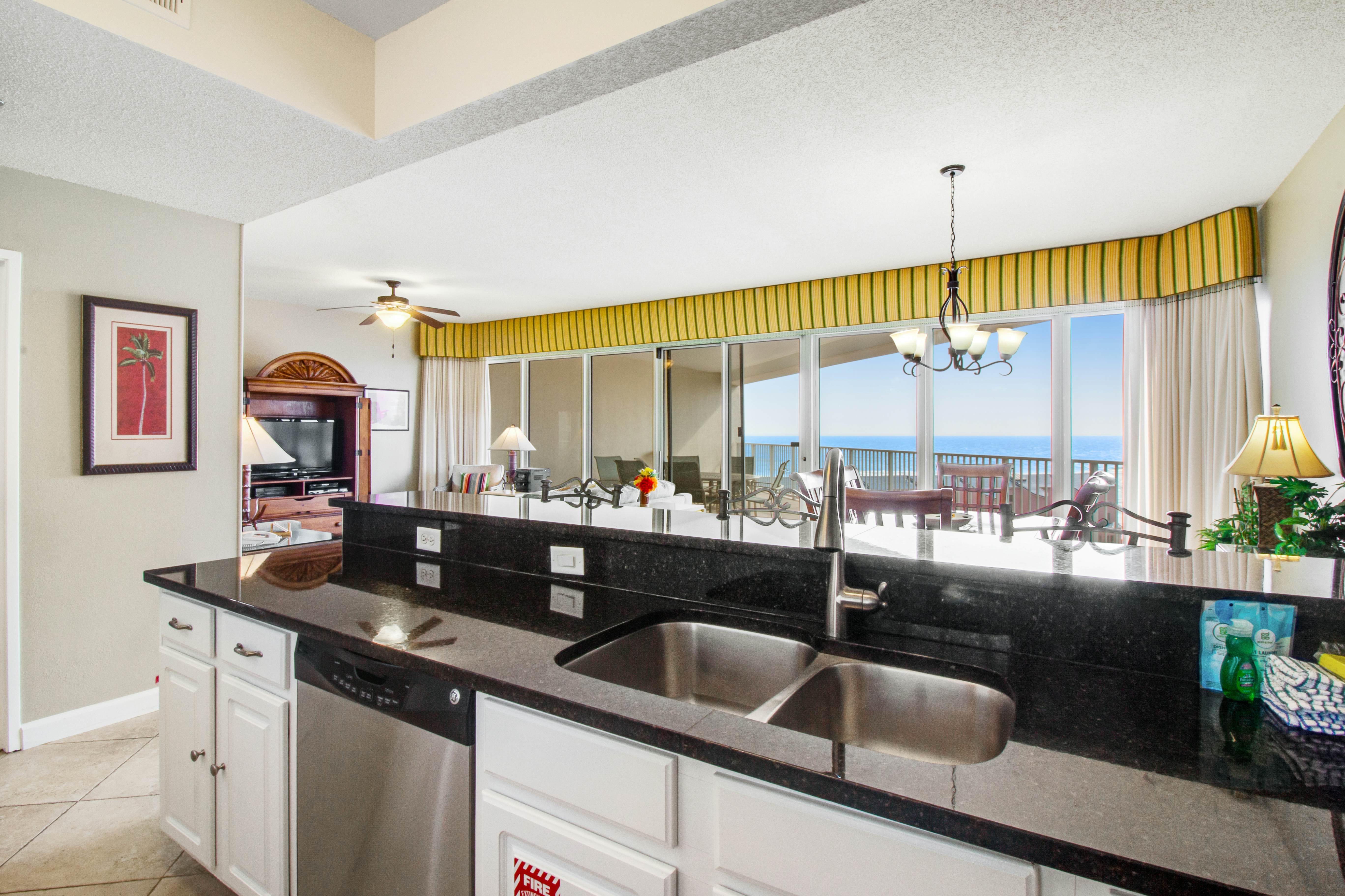 Gulf-Front Condo with Balcony Pools and Gym