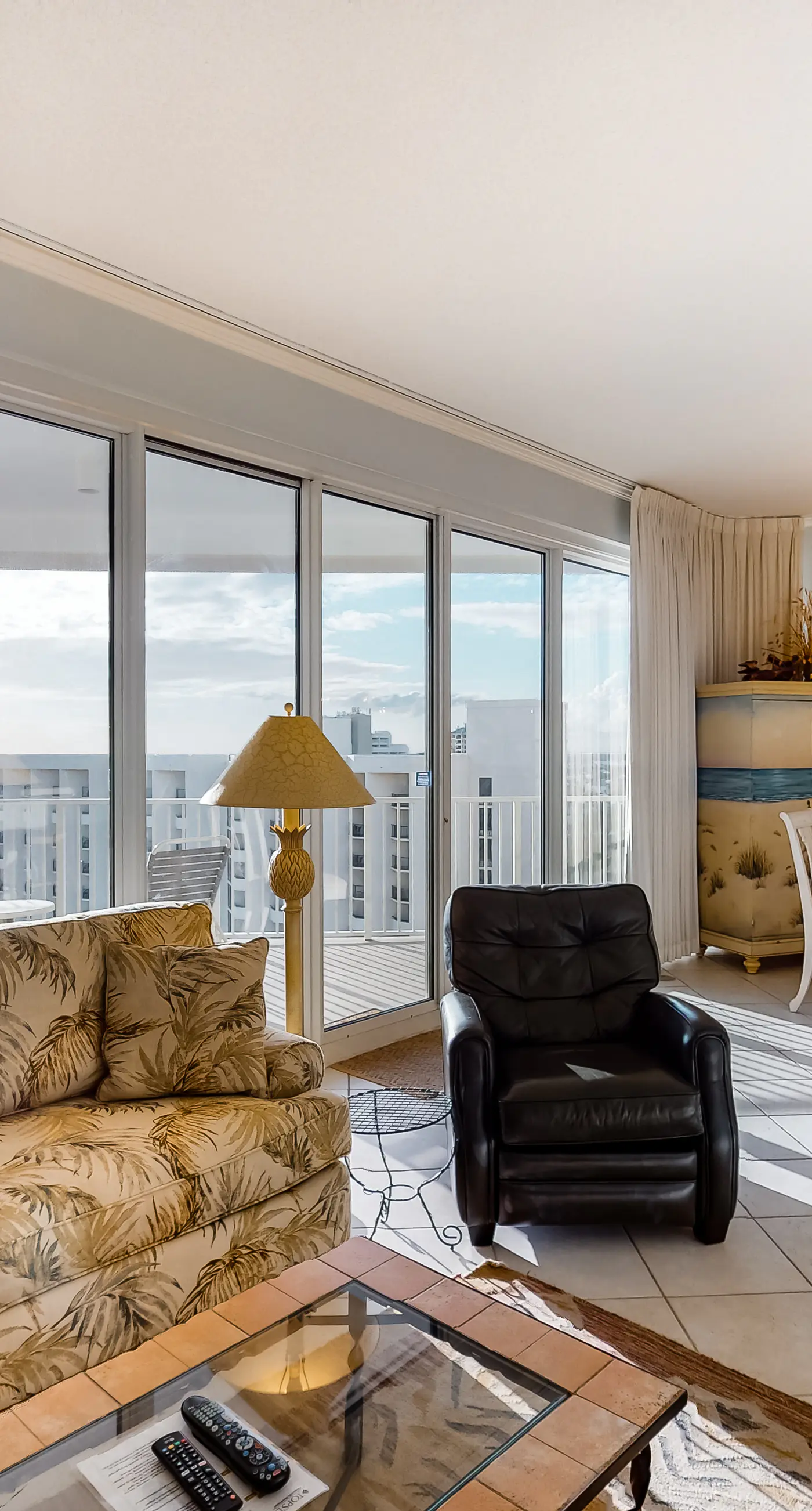 High-Floor Gulf-Front Condo with Balcony