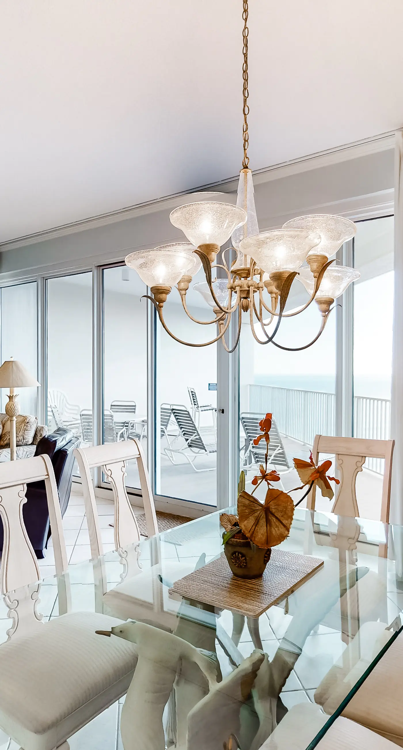 High-Floor Gulf-Front Condo with Balcony