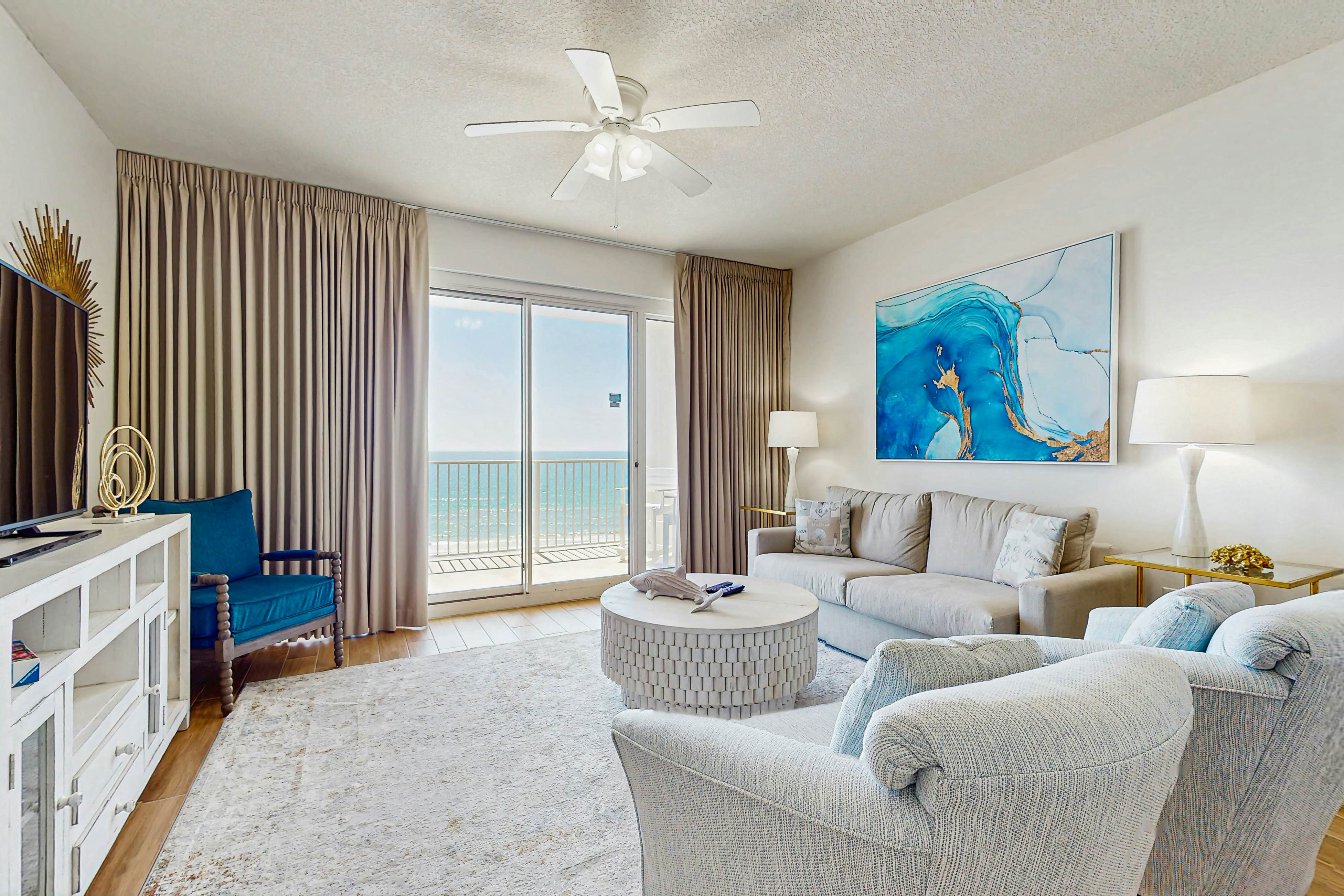 Gulf View Condo with Balcony Pools and Tennis