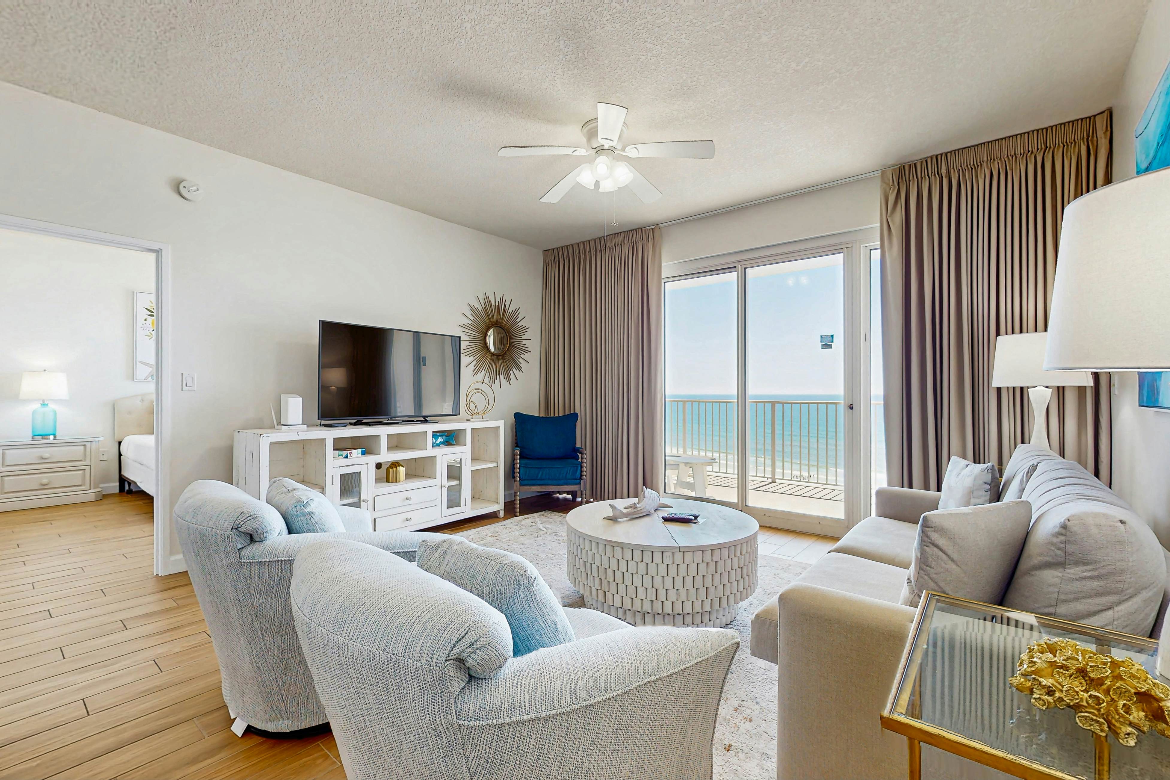 Gulf View Condo with Balcony Pools and Tennis