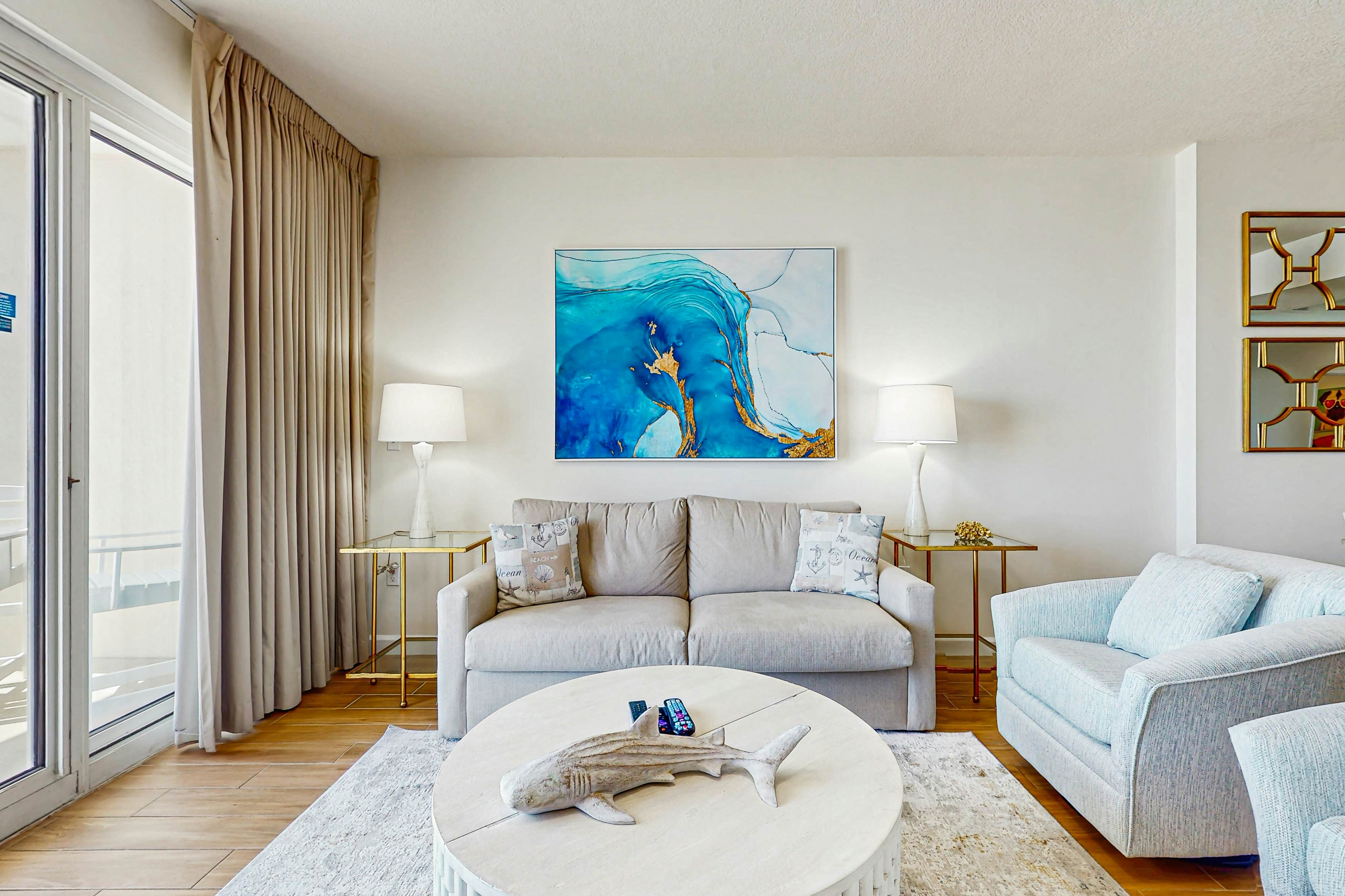 Gulf View Condo with Balcony Pools and Tennis