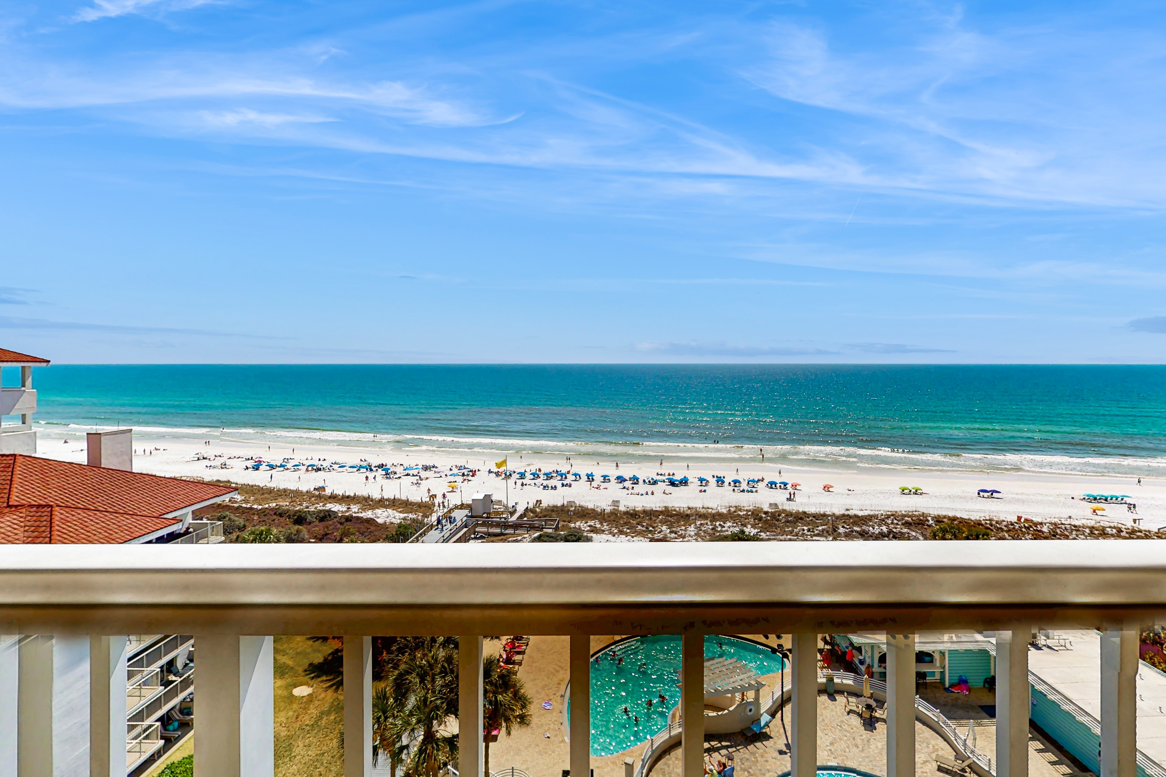 Gulf View Condo with Balcony Pools and Tennis