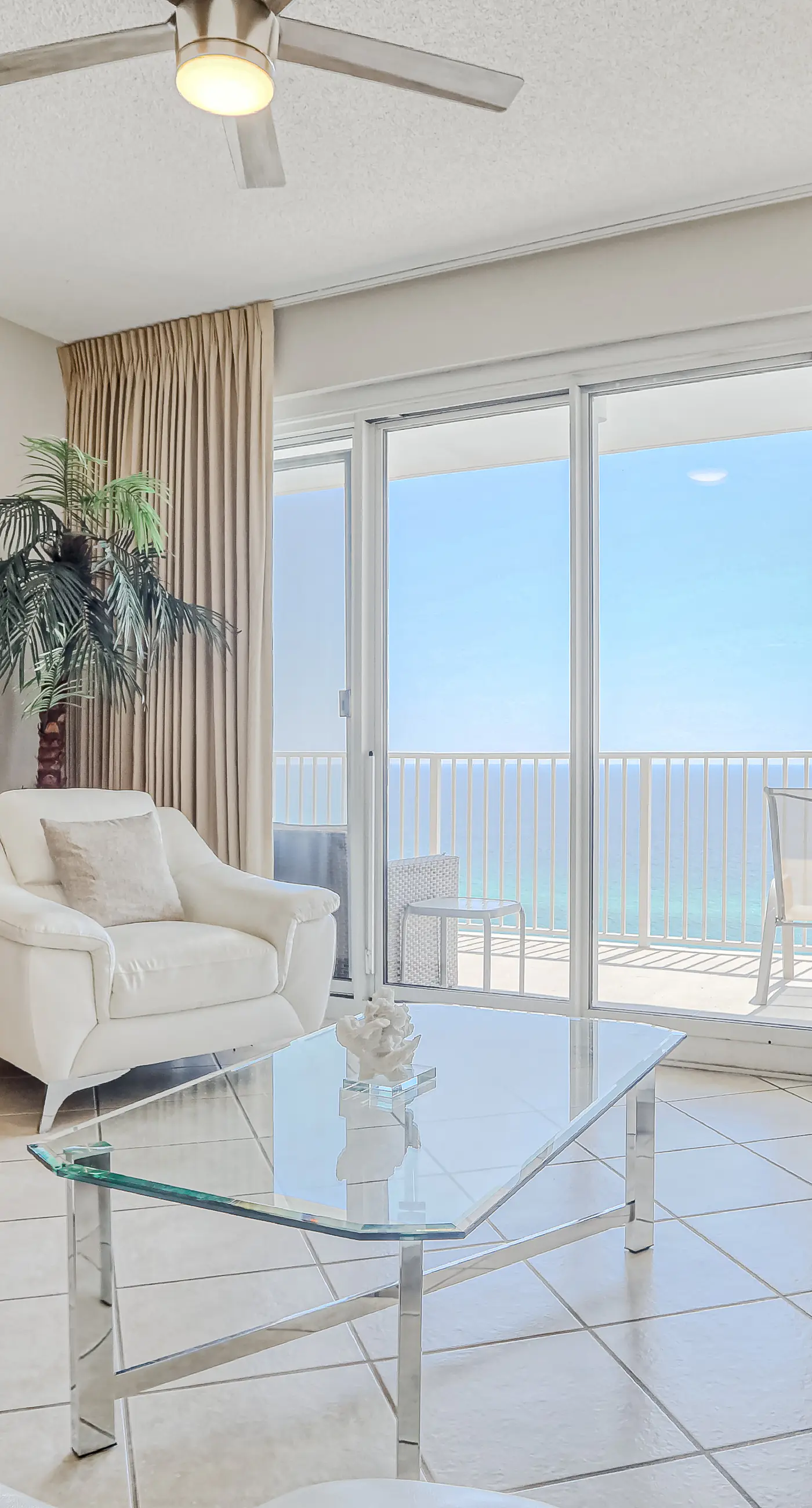 13th-Floor Gulf-Front Condo with Pool and Gym