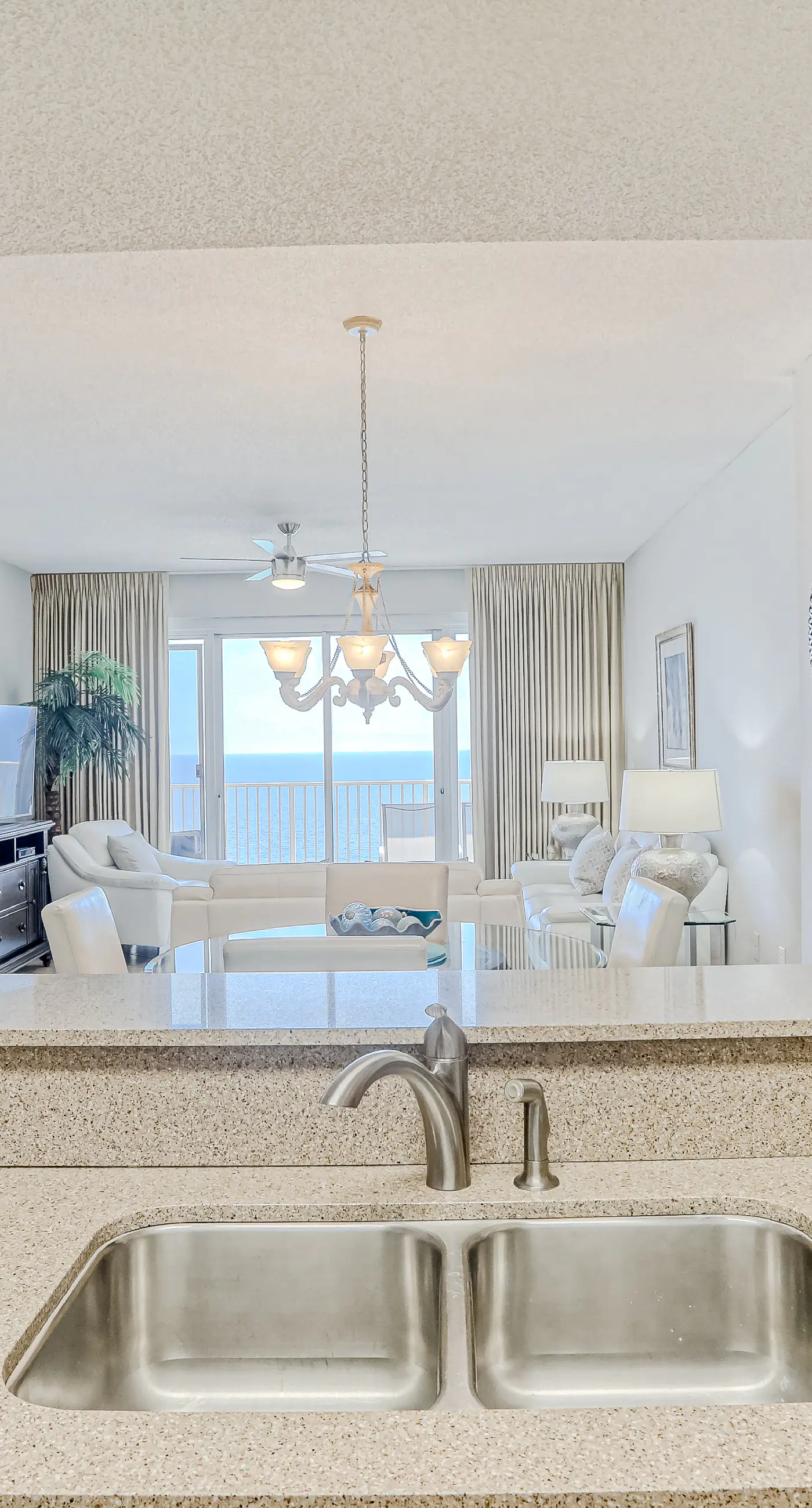 13th-Floor Gulf-Front Condo with Pool and Gym