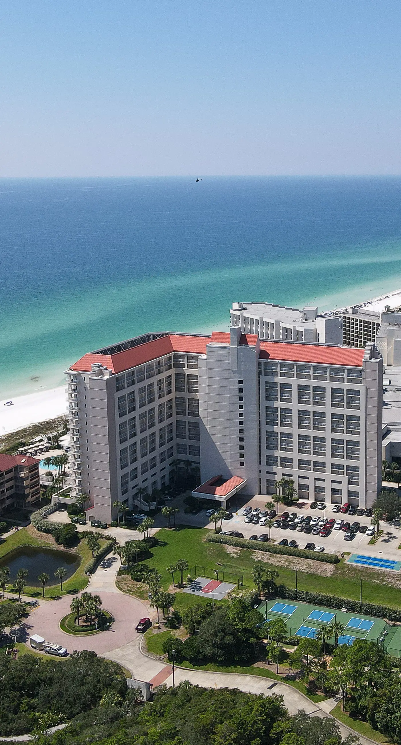 13th-Floor Gulf-Front Condo with Pool and Gym