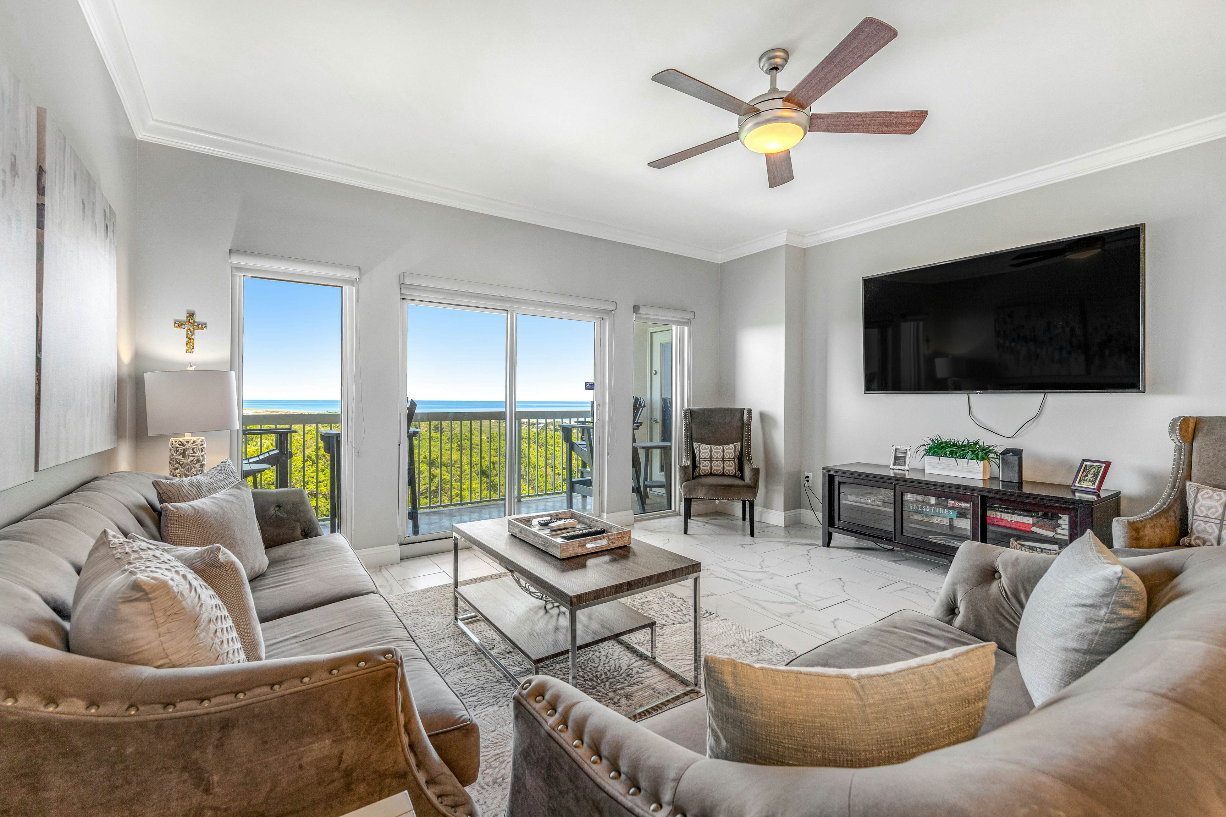 Condo with Shoreline Views and Resort Pools