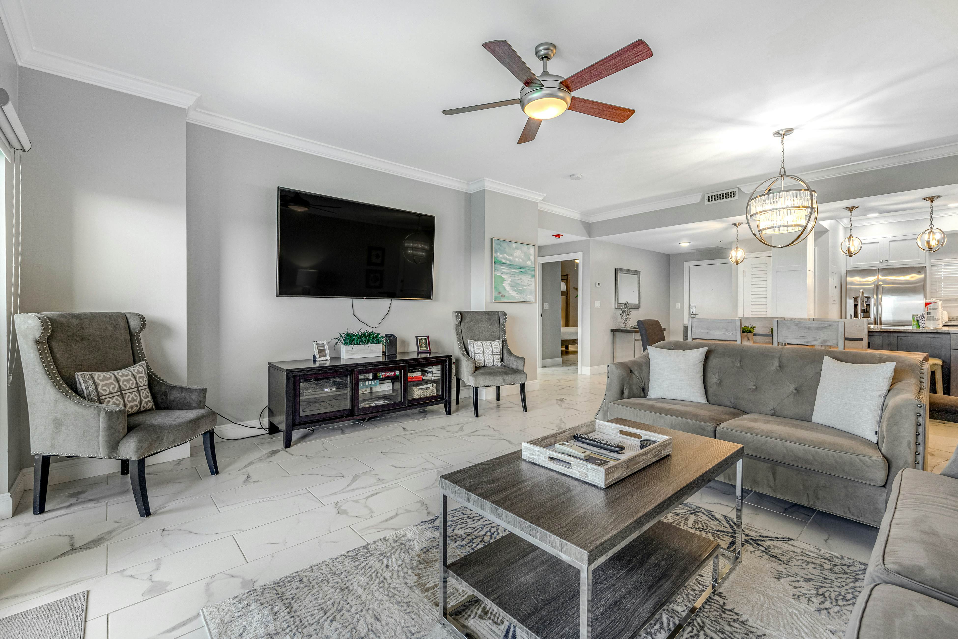 Condo with Shoreline Views and Resort Pools