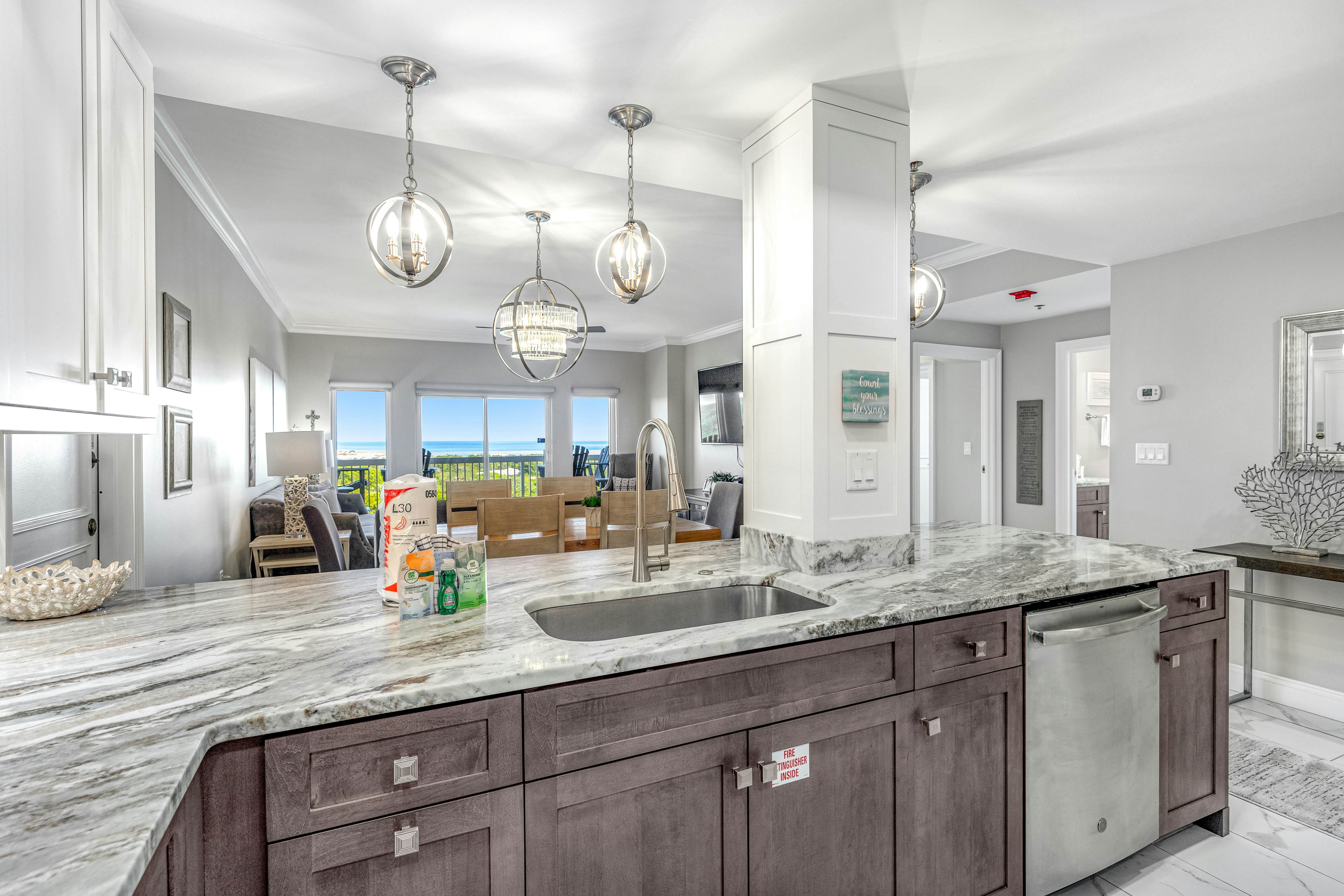 Condo with Shoreline Views and Resort Pools