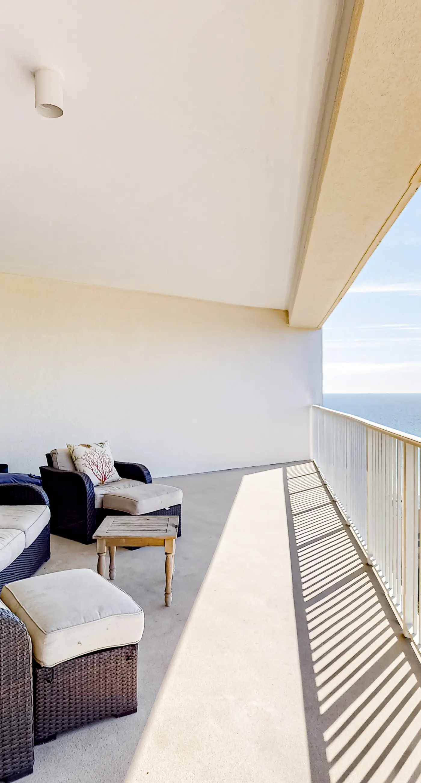 2BR oceanfront condo with Gulf views