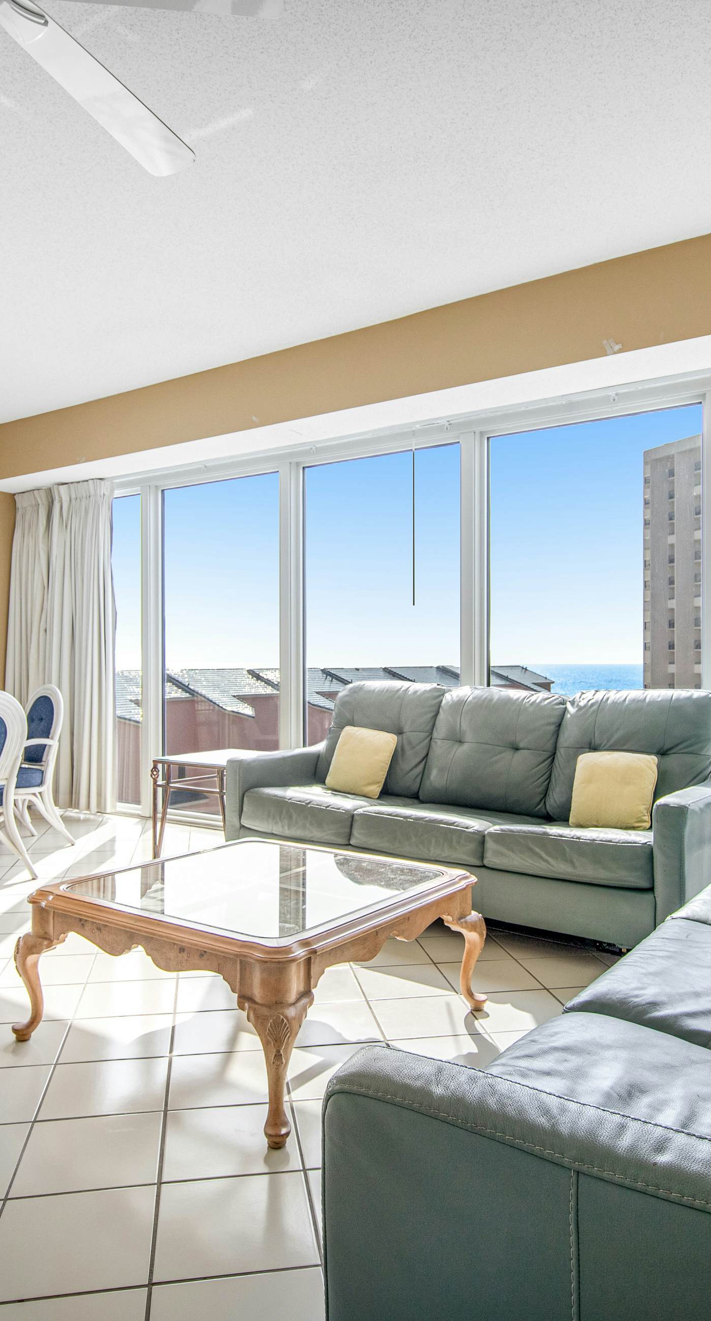 Bright Beachfront Condo with Pool and Balcony