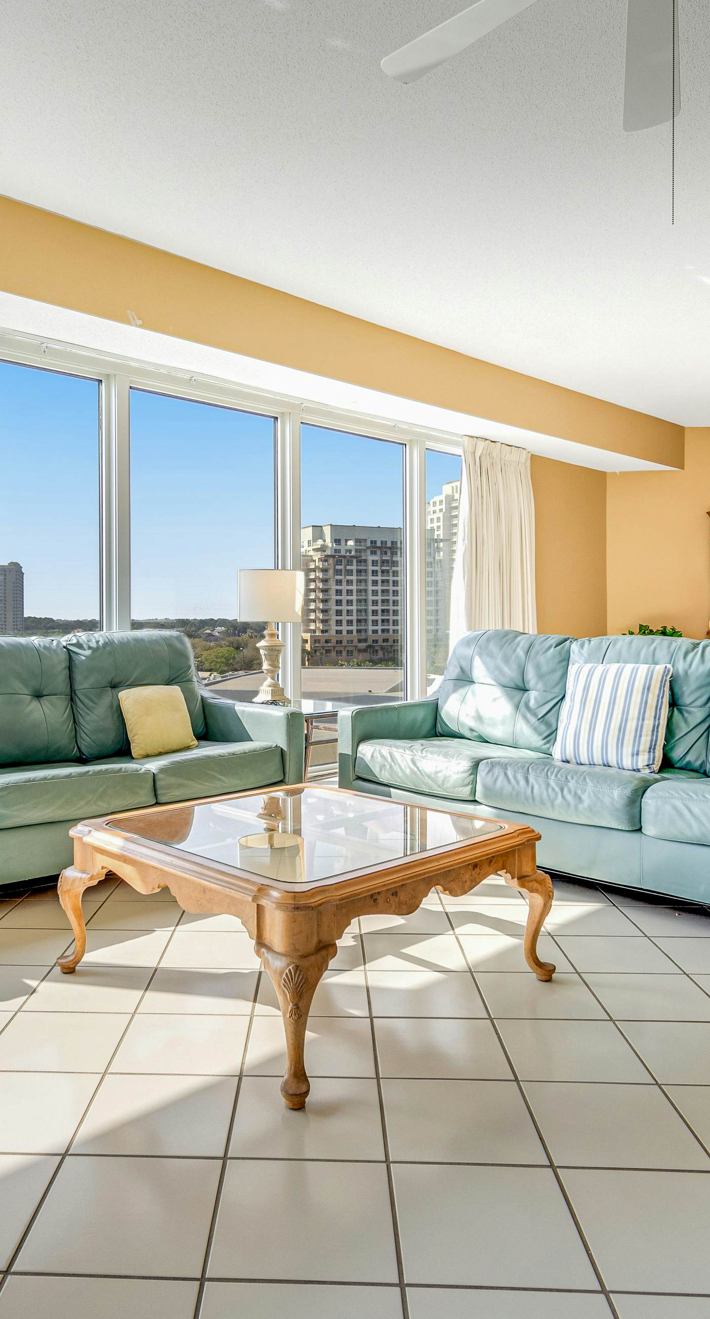 Bright Beachfront Condo with Pool and Balcony