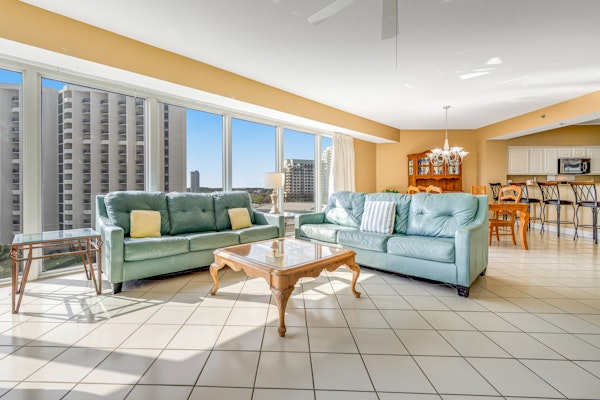 Bright Beachfront Condo with Pool and Balcony