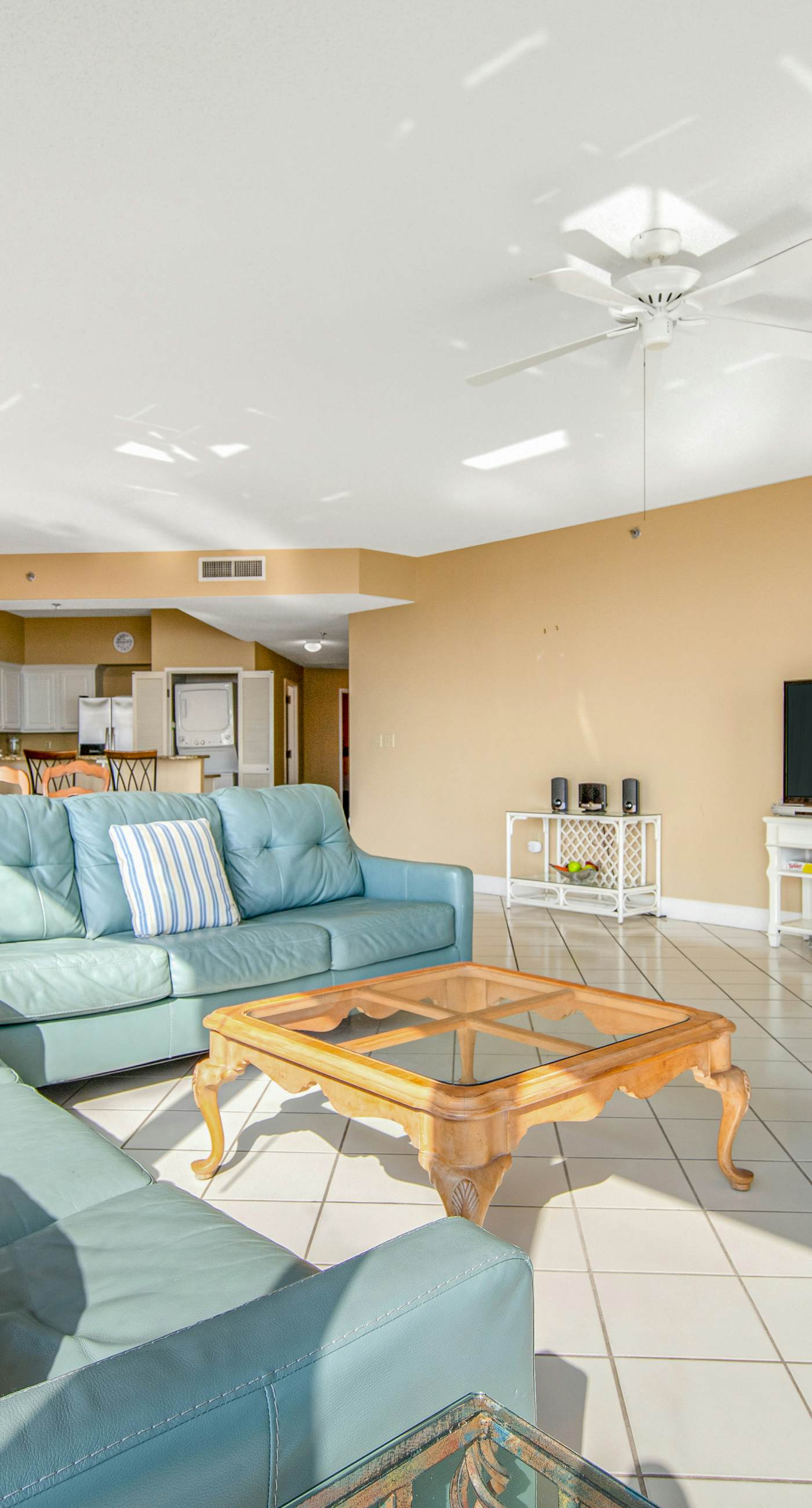 Bright Beachfront Condo with Pool and Balcony