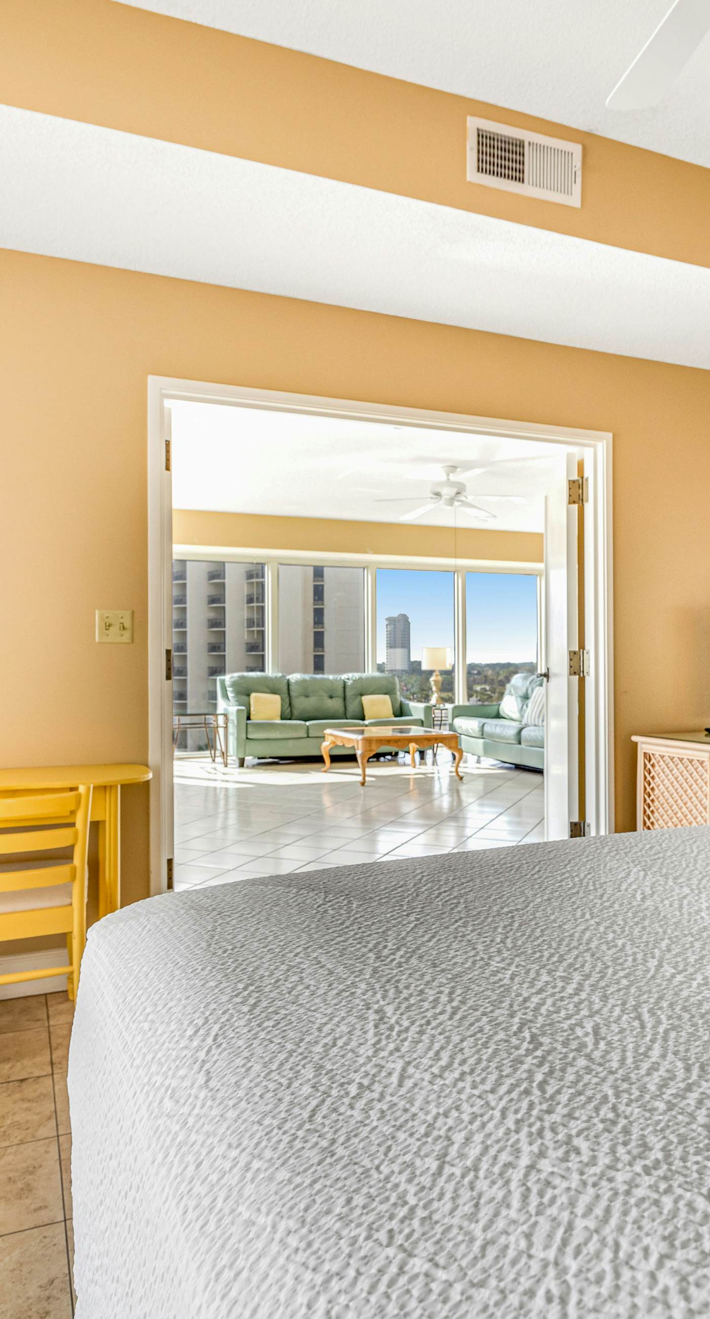 Bright Beachfront Condo with Pool and Balcony