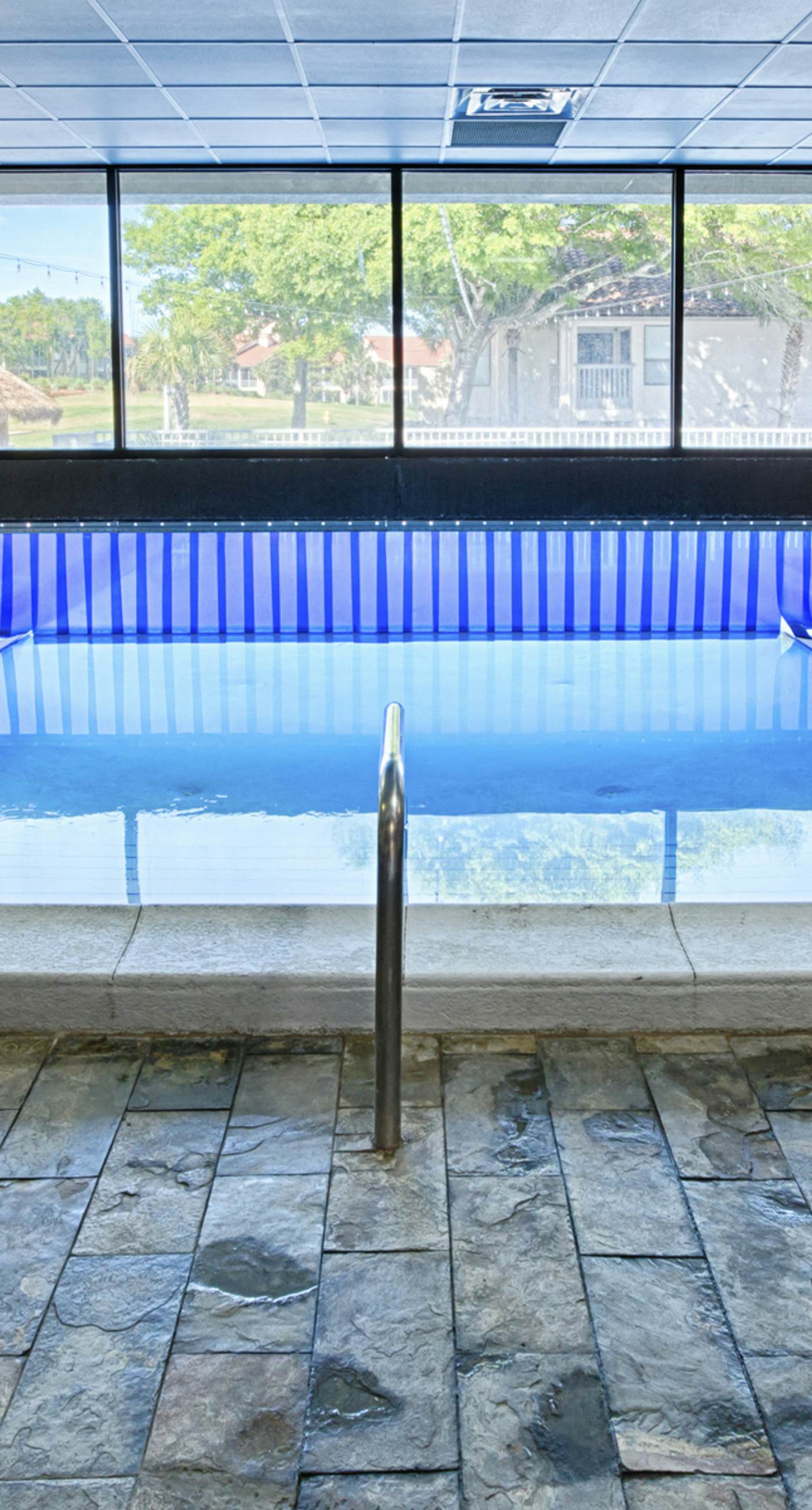 Bright Beachfront Condo with Pool and Balcony