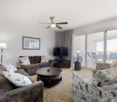 Gulf-Front Condo with Balcony Pools and Tennis