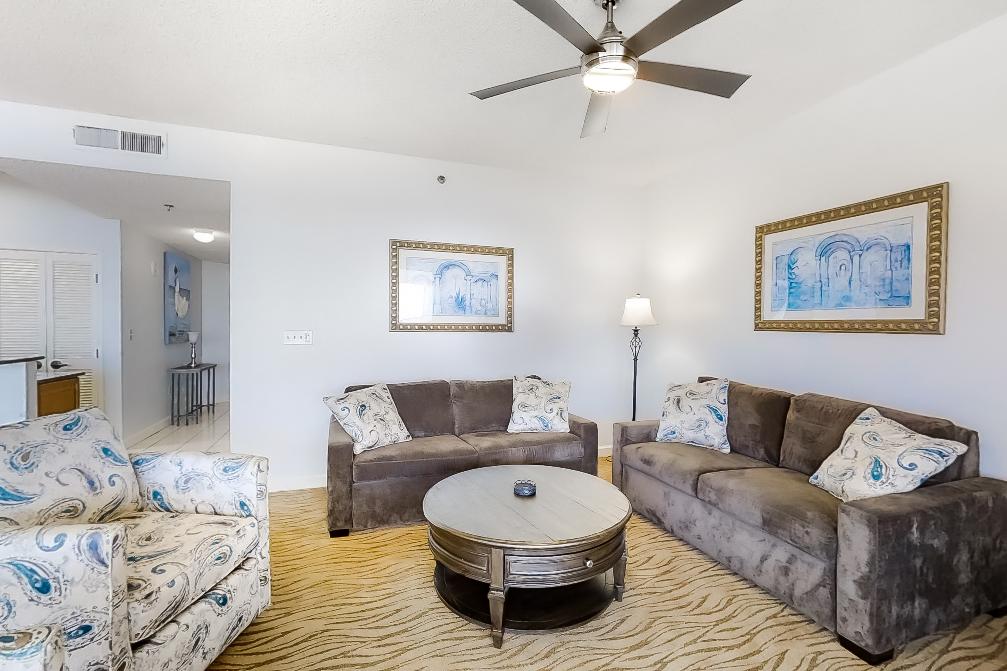 Gulf-Front Condo with Balcony Pools and Tennis