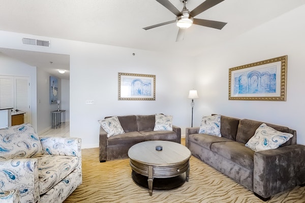 Gulf-Front Condo with Balcony Pools and Tennis