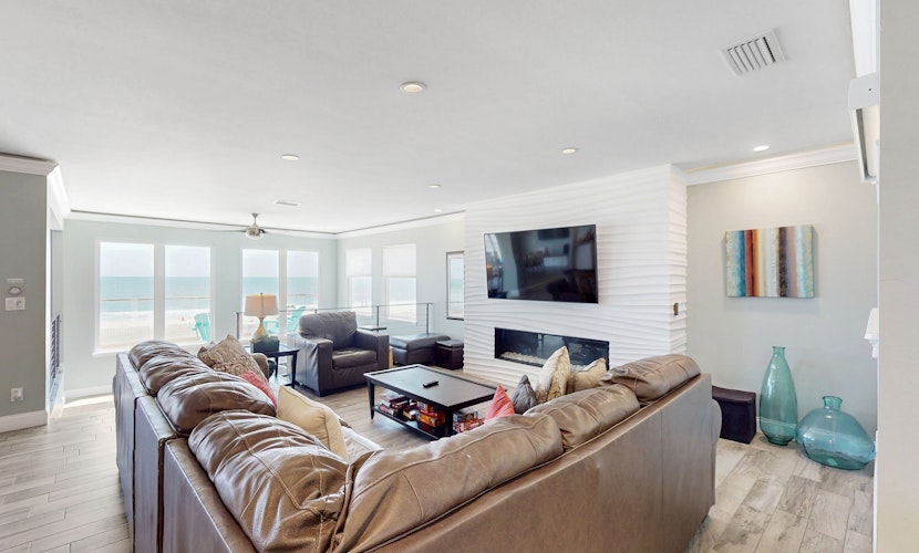Beachfront Escape w/ Private Pool & Deck | Ocean Views & Beach Access