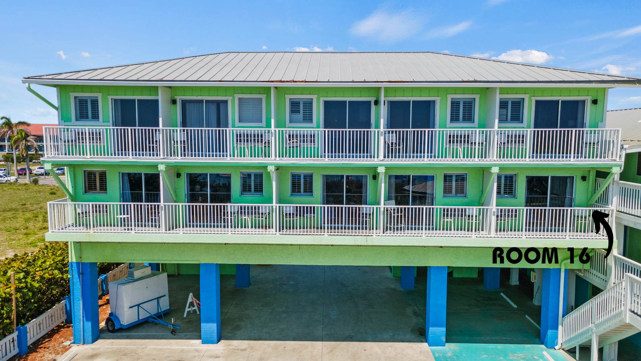 Oceanfront Inn Room #16- Ocean View Balcony, 2 Full Beds