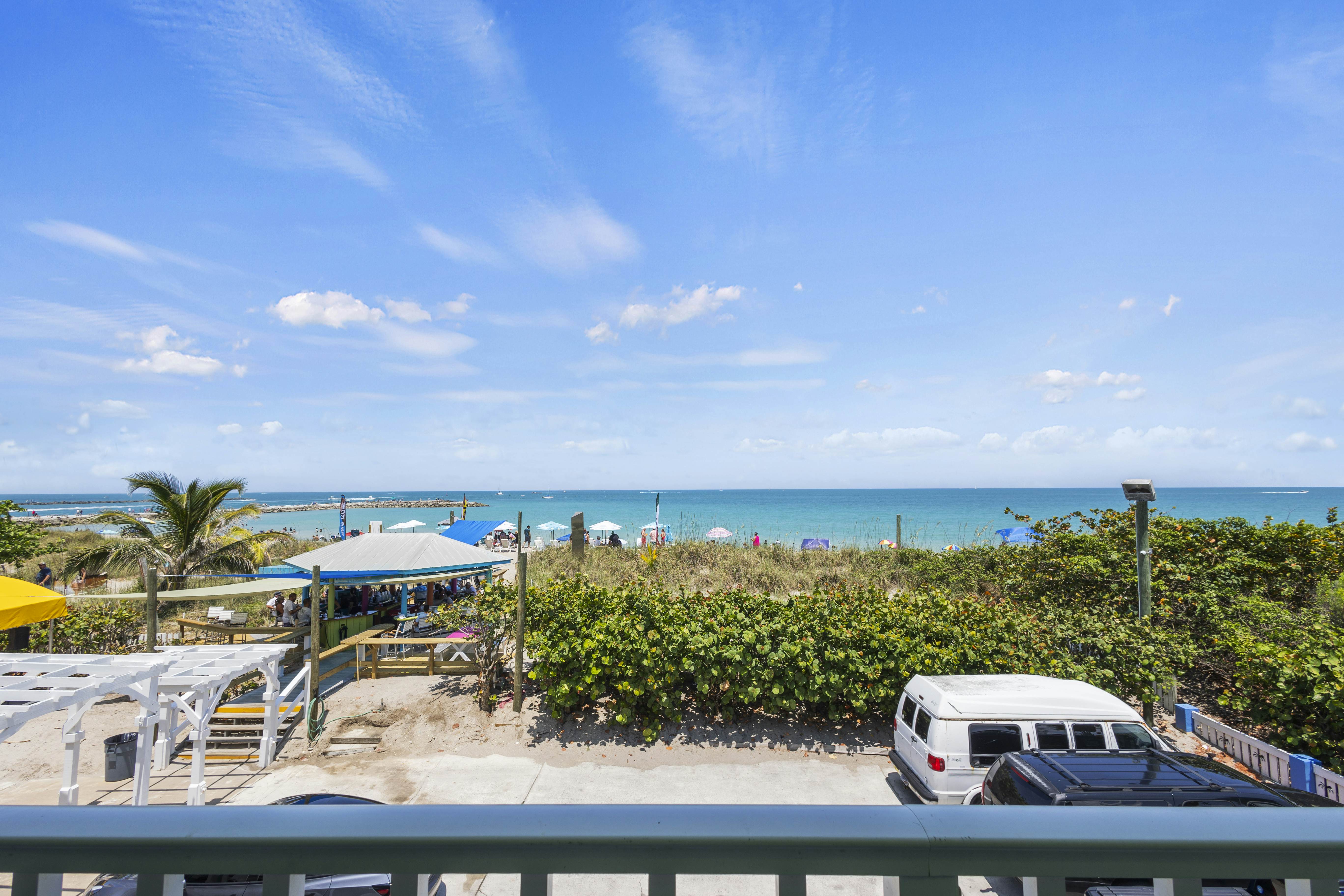 Oceanfront Inn Room #18- Ocean View Balcony, 2 Full Beds