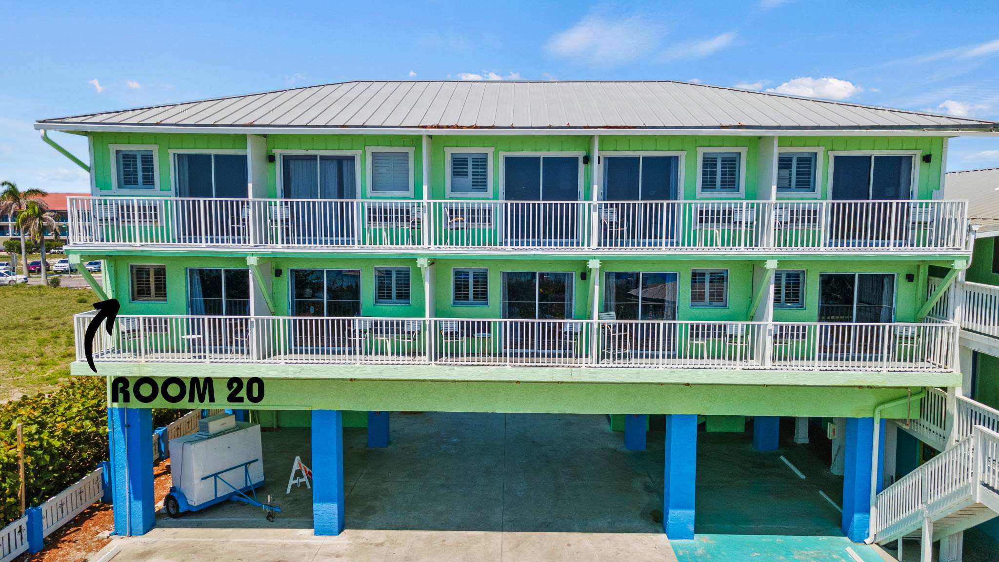 Oceanfront Inn Room #20- Ocean View Balcony, 2 Full Beds
