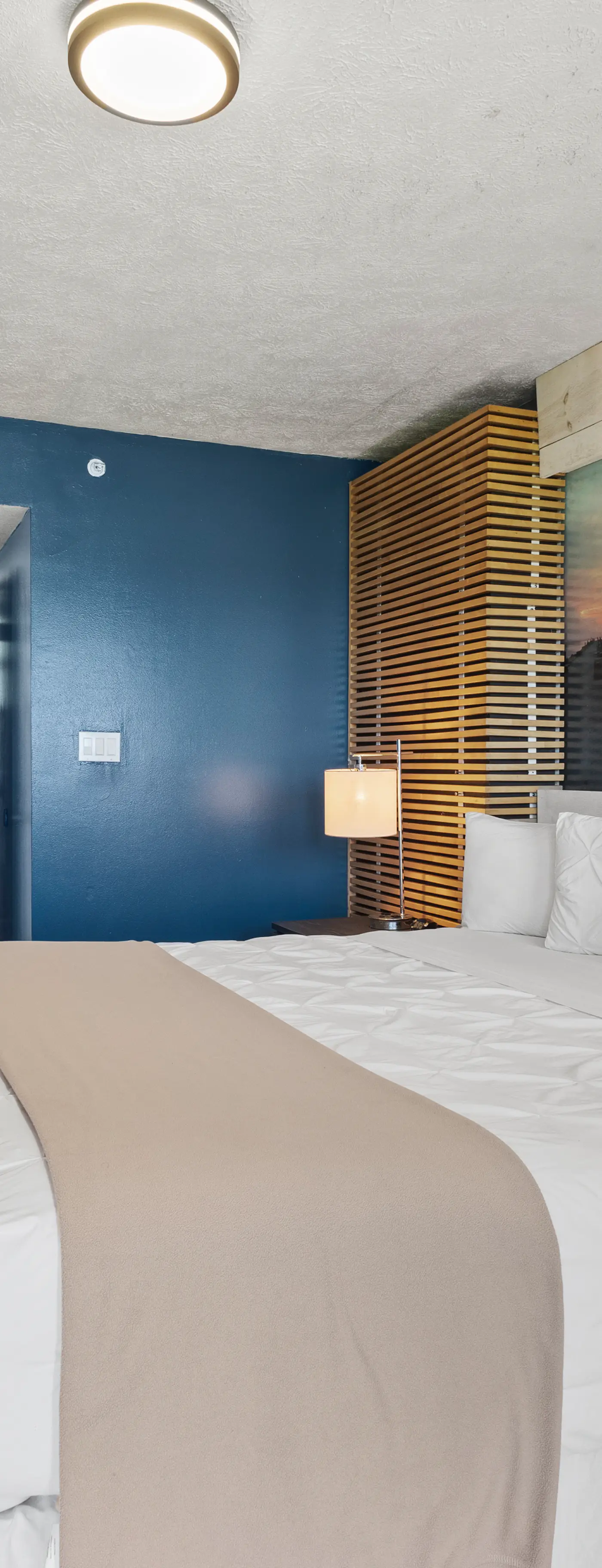 Oceanfront Inn Room #17- Ocean View Balcony, King Bed