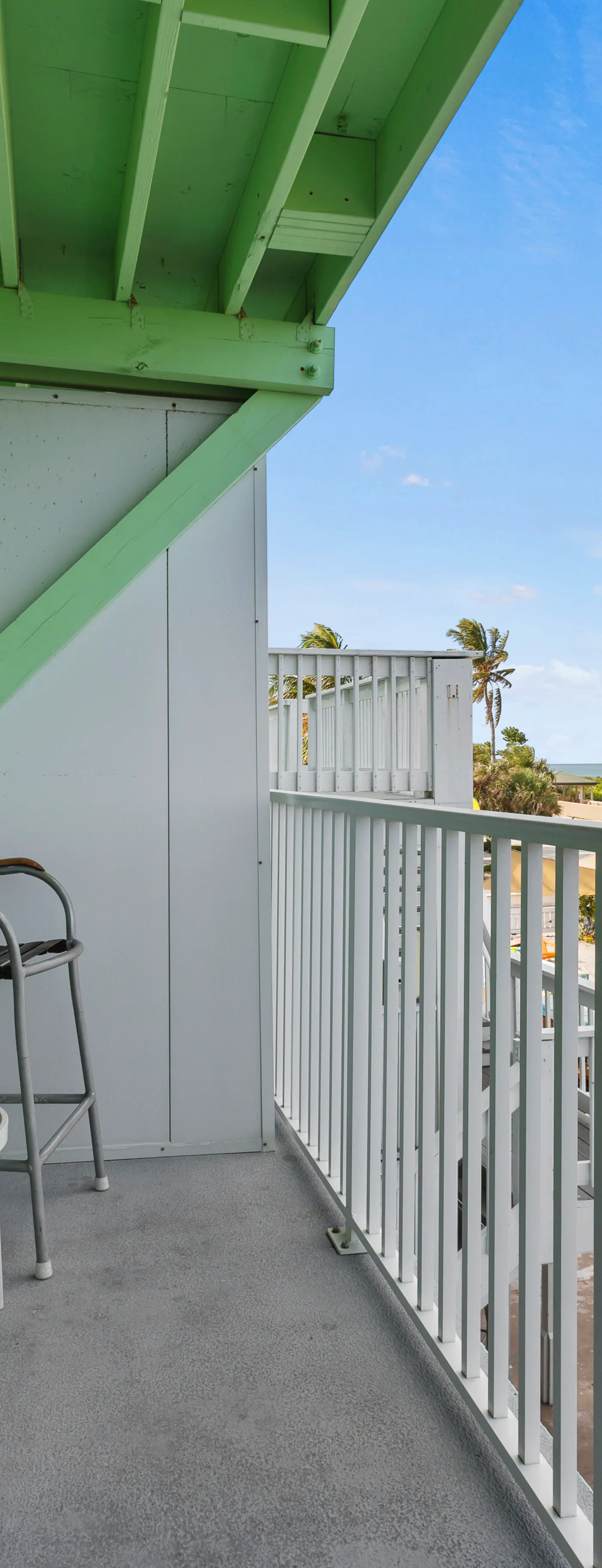 Oceanfront Inn Room #17- Ocean View Balcony, King Bed