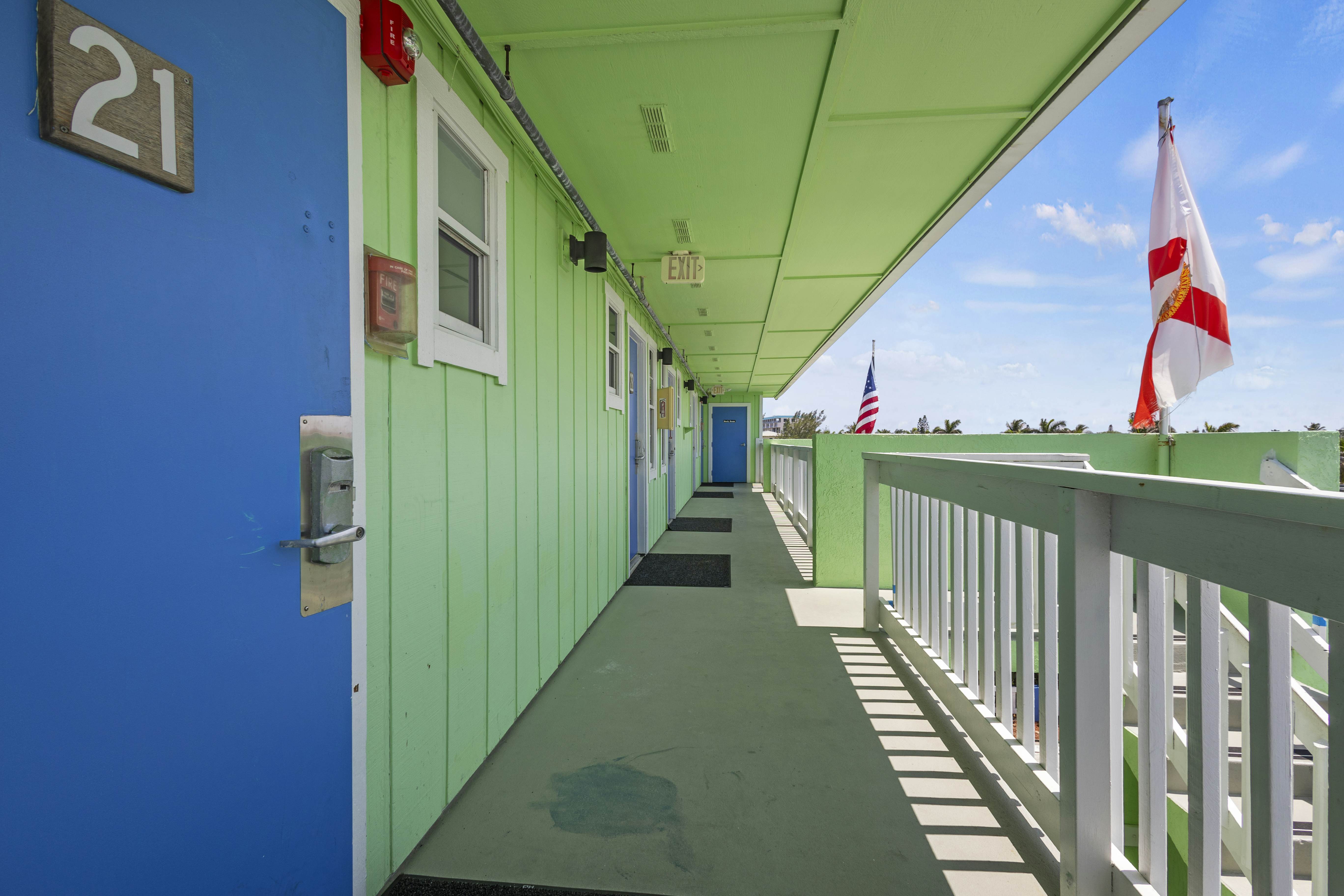 Oceanfront Inn Room #21- Ocean View Balcony, King Bed