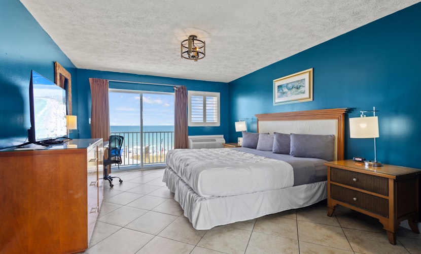 Ocean View Hotel Room with Balcony- King Bed #21