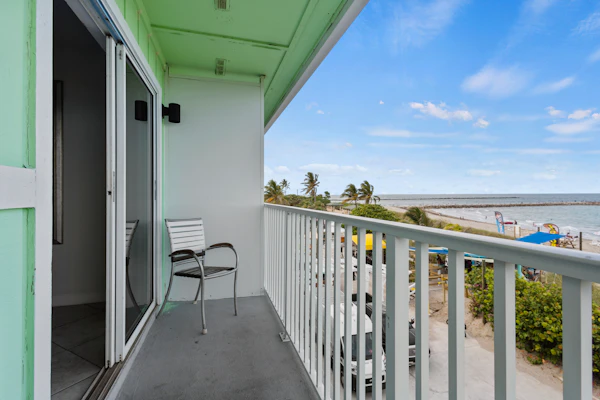 Ocean View Hotel Room with Balcony- King Bed #25