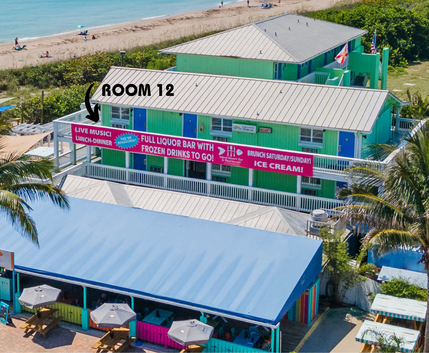 Oceanfront Inn Suite #12- Ocean View Balcony - King Bed