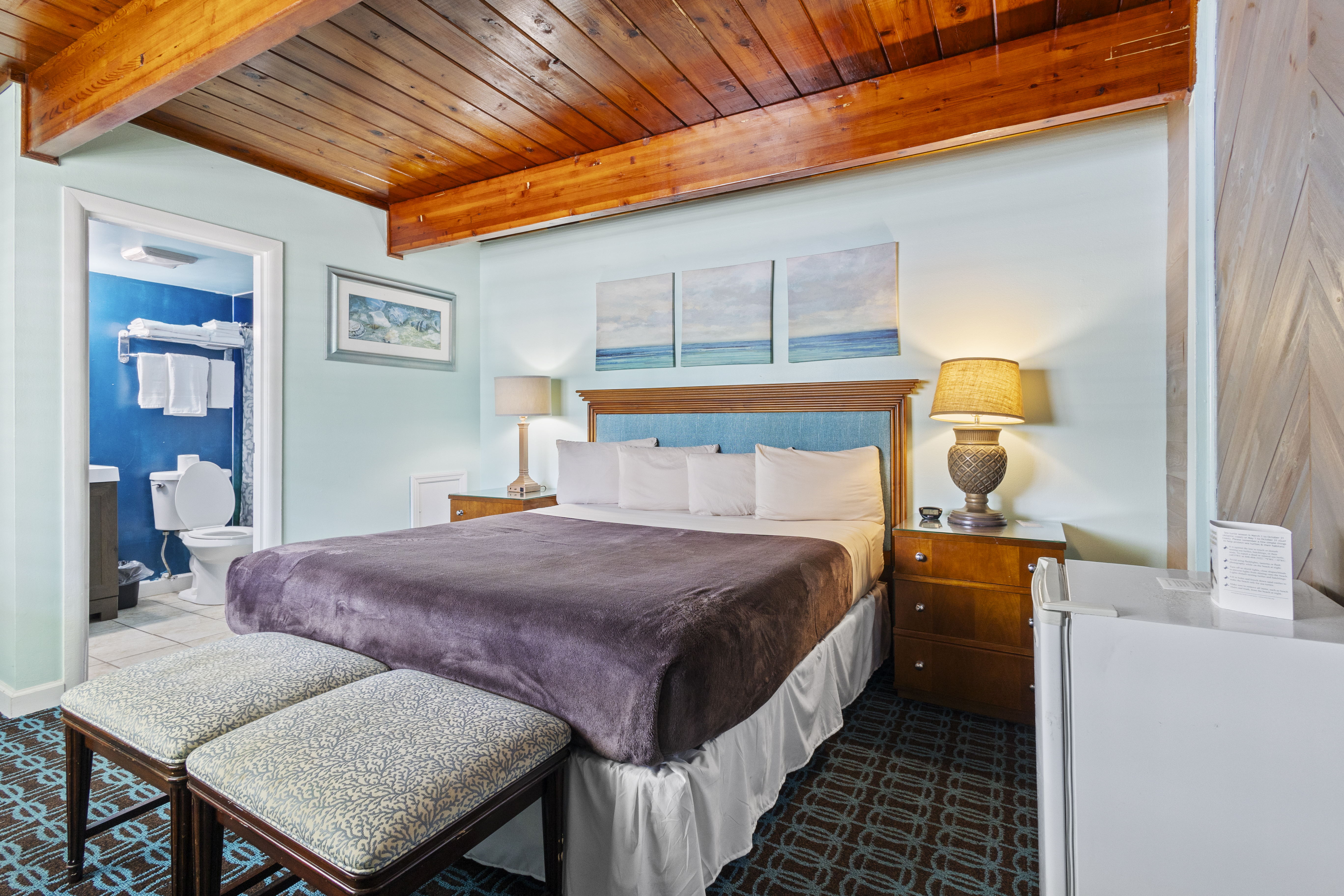 Oceanfront Inn Room #9 - Inlet View - King Bed