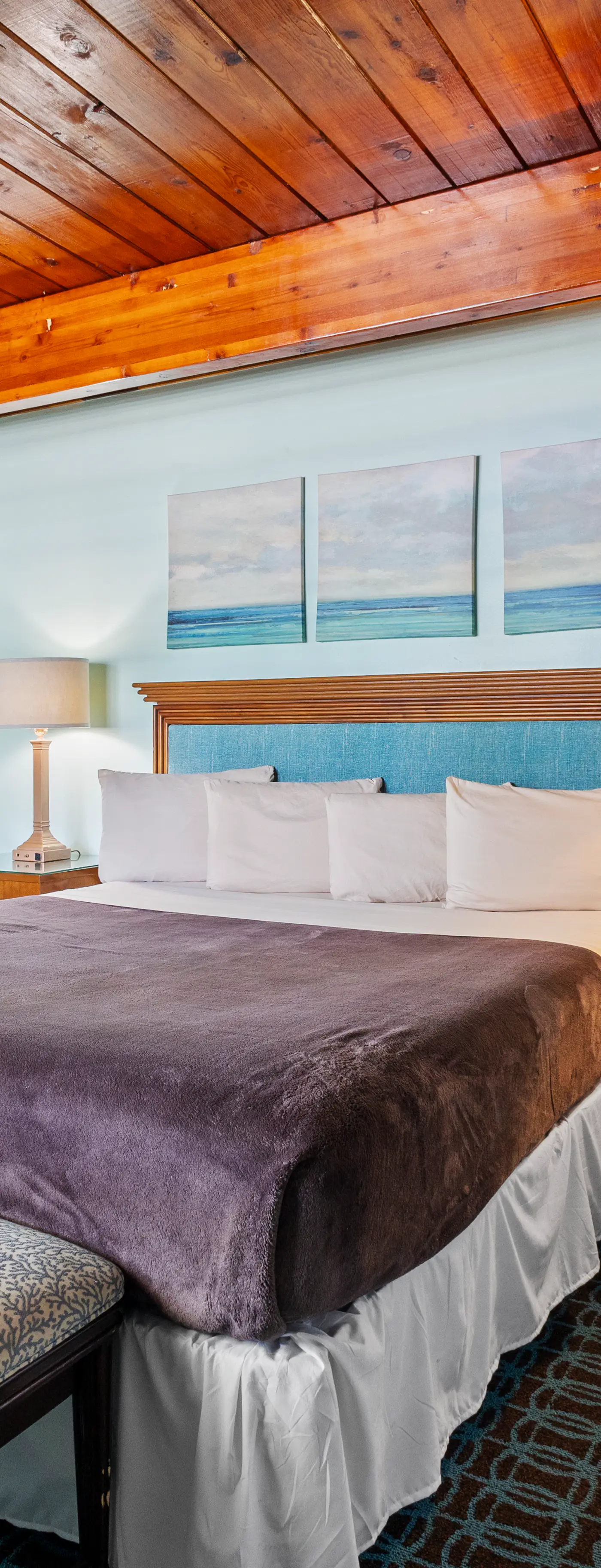 Oceanfront Inn Room #9 - Inlet View - King Bed