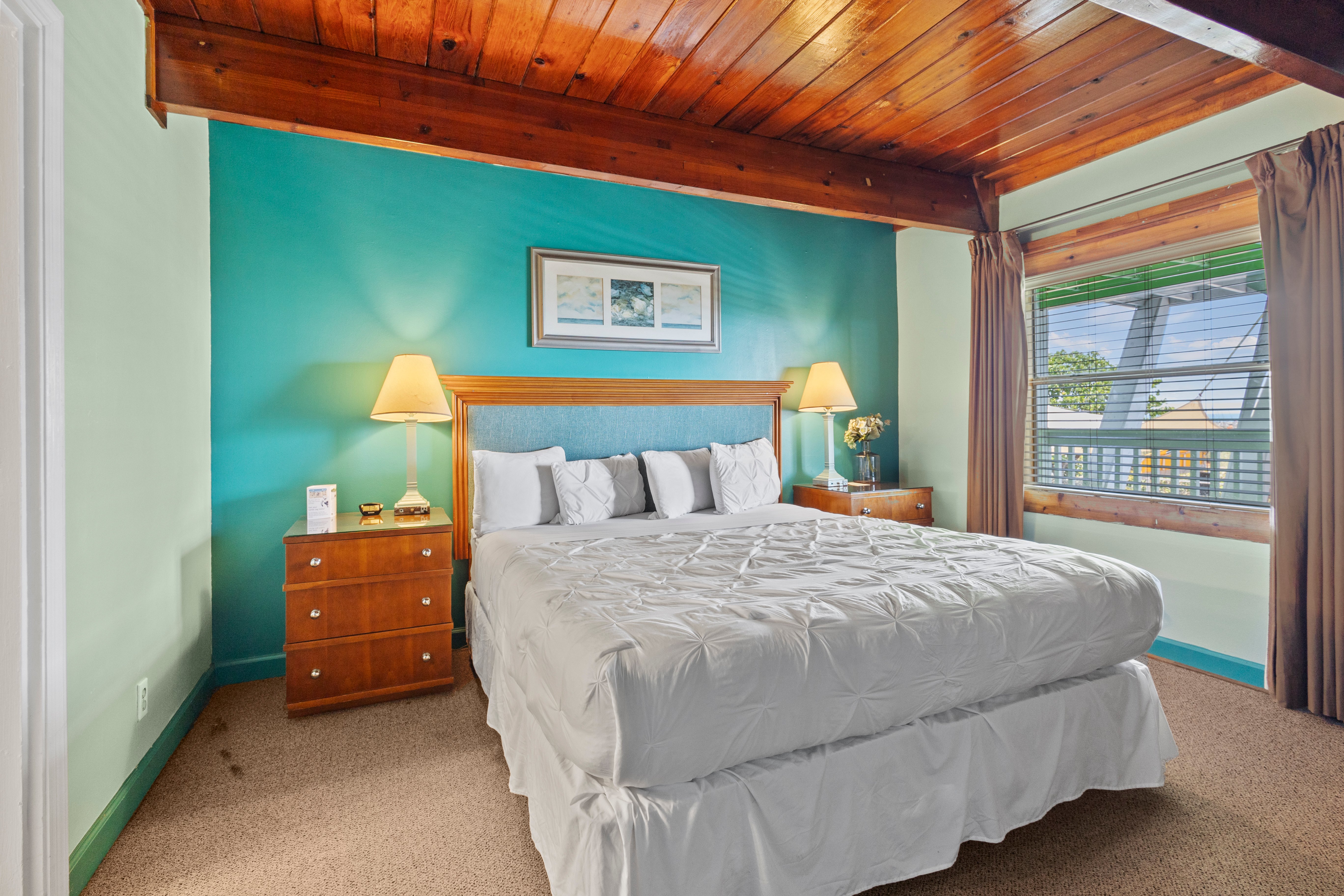 Oceanfront Inn Room #7 - Partial Ocean View - King Bed