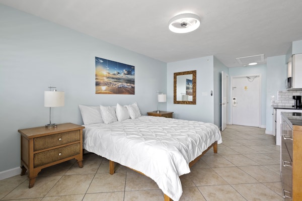 Ocean View Hotel Room with Balcony- King Bed #23