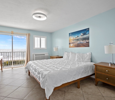 Oceanfront Inn Room #23 - Ocean View Balcony, King Bed