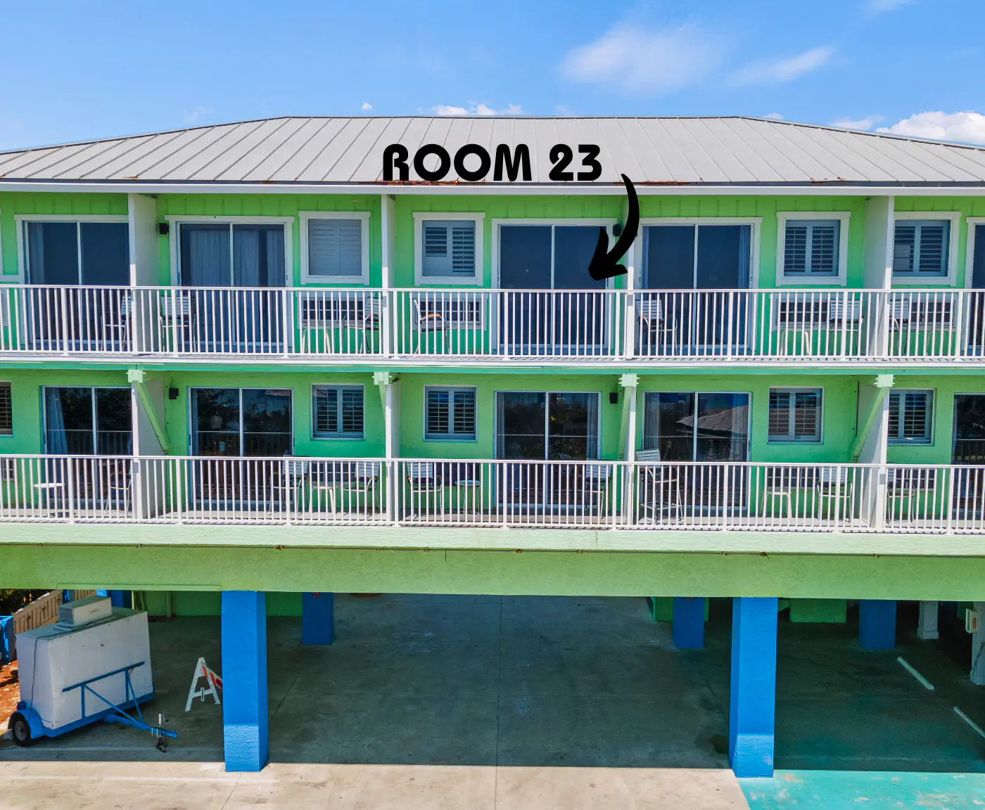 Oceanfront Inn Room #23 - Ocean View Balcony, King Bed
