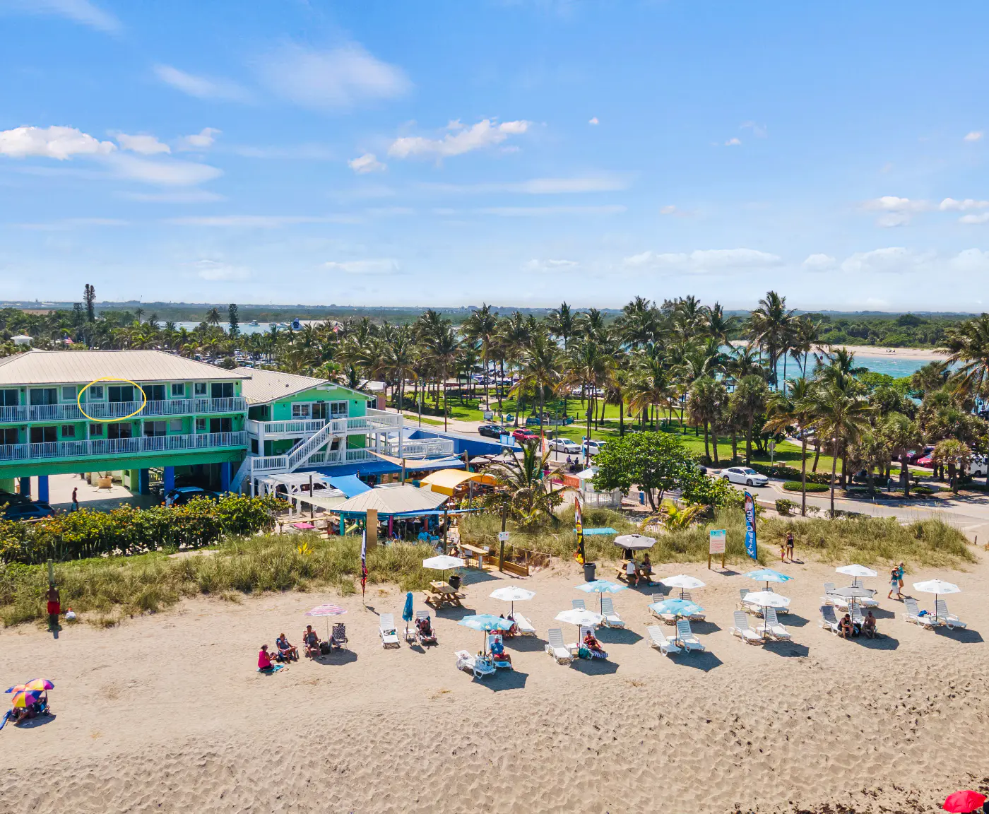 Oceanfront Inn Room #23 - Ocean View Balcony, King Bed