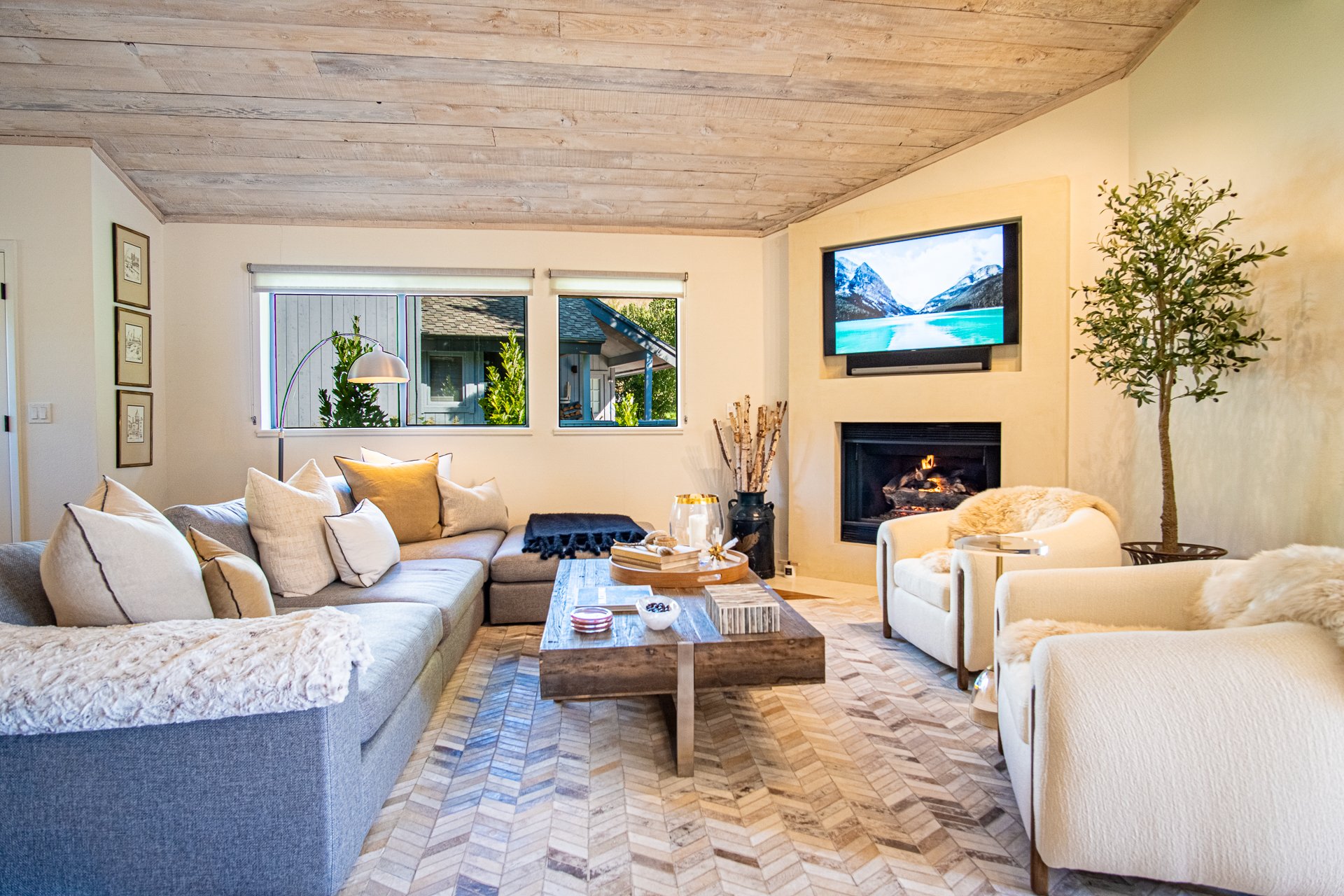 Sexy French Ski Chalet