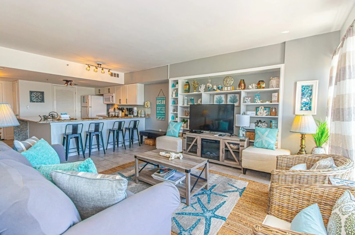 Ocean View 2 Bedroom Apartment with Great Views  Palace Resort 913