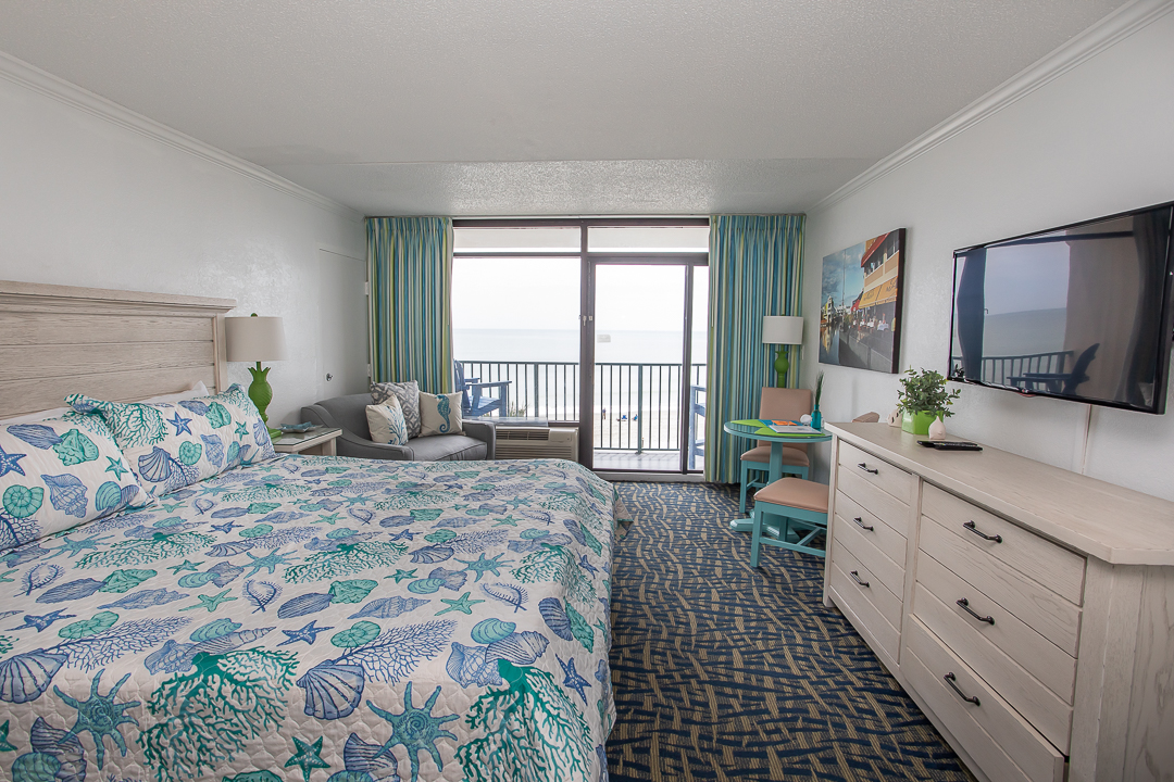 Recently Renovated Oceanfront Studio - Sand Dunes 2434: The Perfect Getaway for Two!