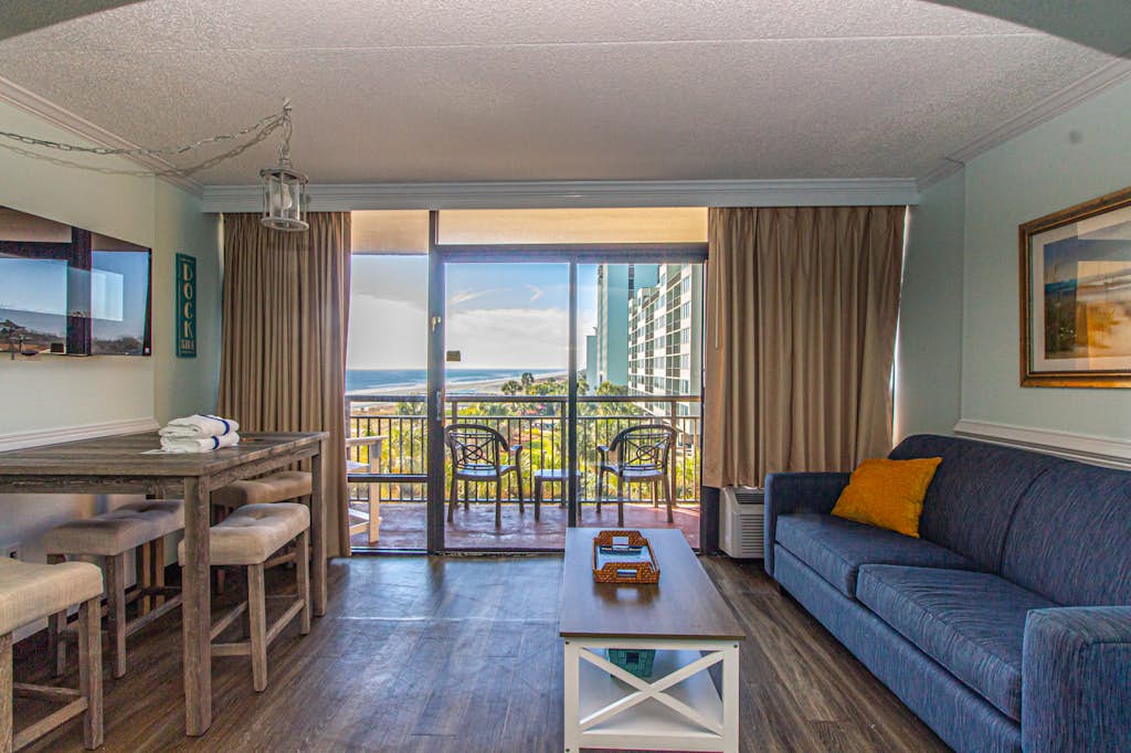 Oversized Ocean View Queen Suite - Caravelle Resort 410 - Sleeps 4 Guests!