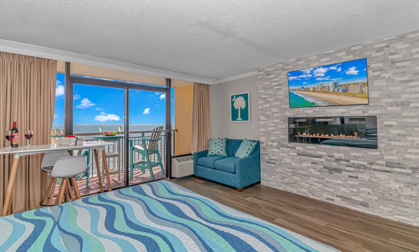 Immaculate Oceanfront King Suite! Completely Updated! - Caravelle Resort 1414 - Sleeps 2-3 Guests!