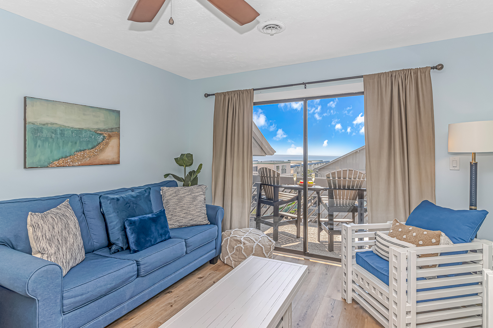 Oceanview 2BR Condo at Shipwatch Pointe 319G Steps to Beach Bars Pier and Pool Sleeps 6
